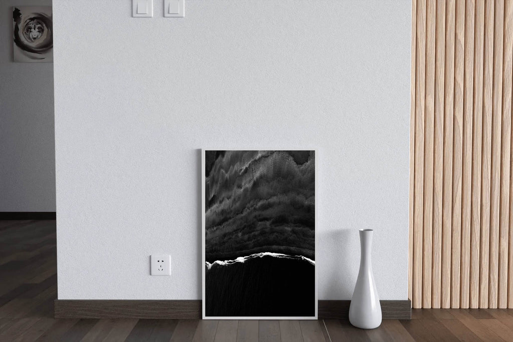 Dark Matter Abstract Wall Art - beink online art store