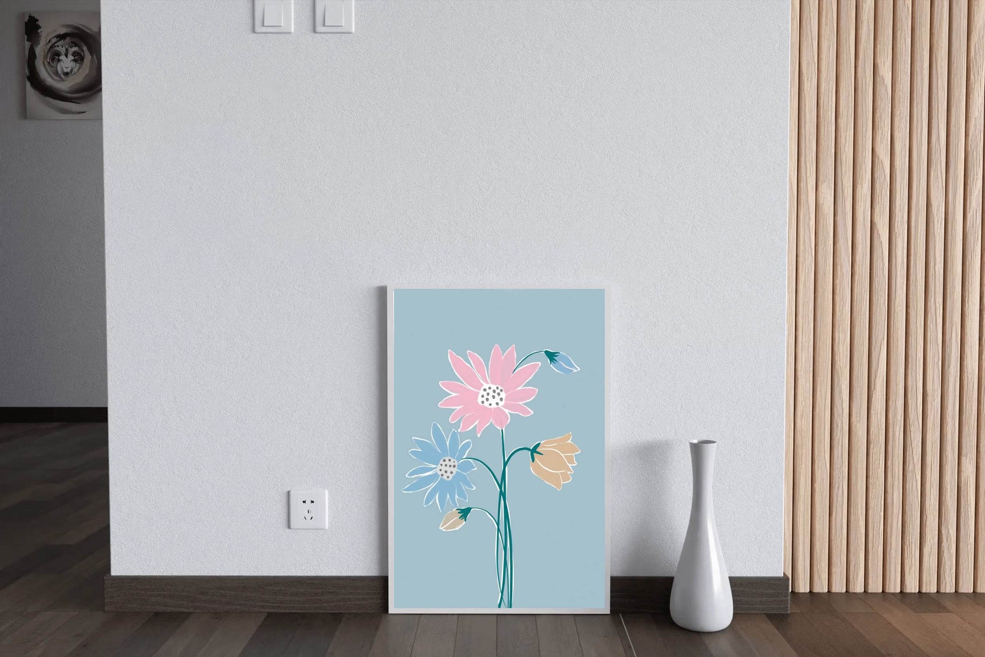 Painting Fantasy Flowers Wall Art - beink online art store
