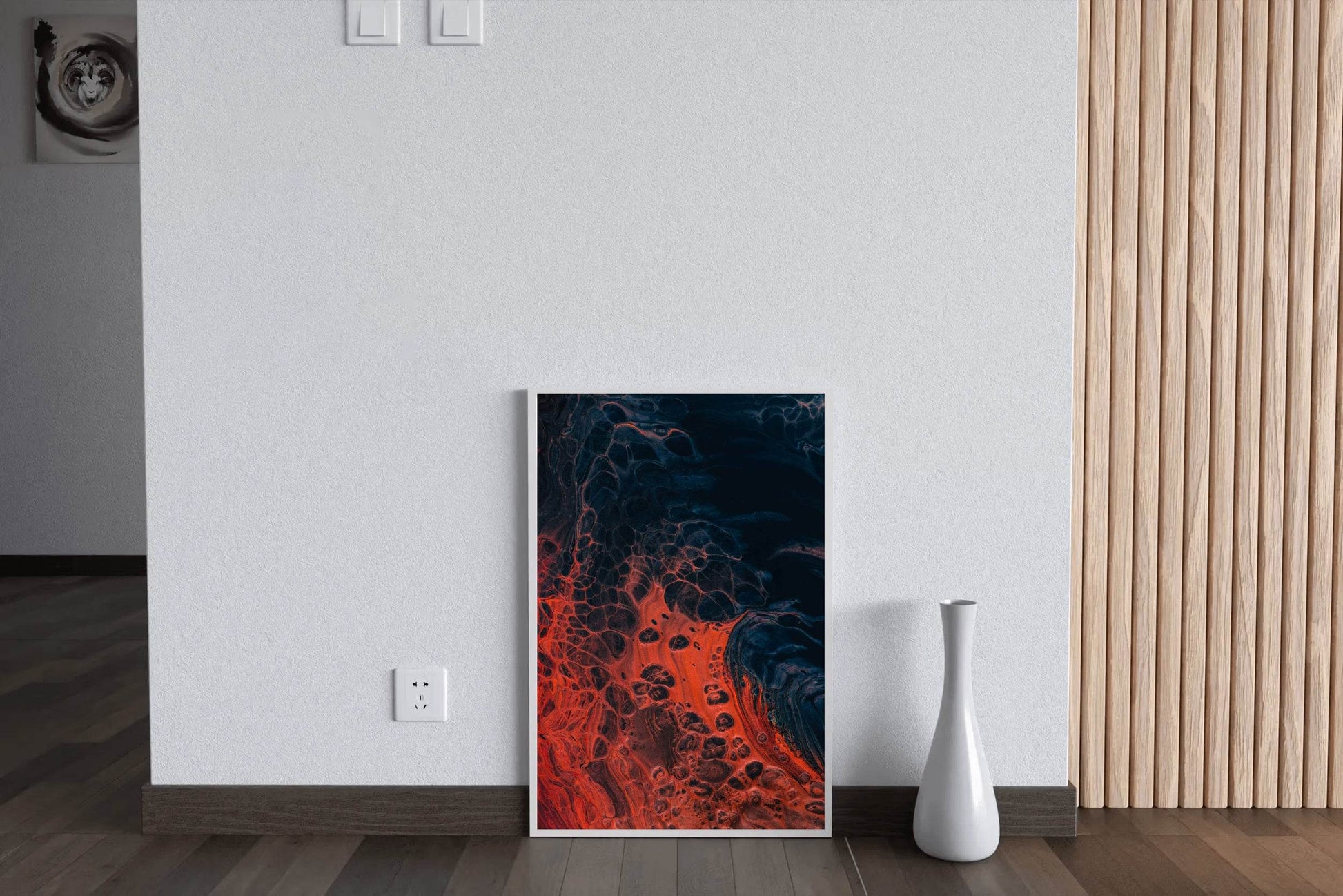 Fire burning Abstract Wall Art - beink online art store