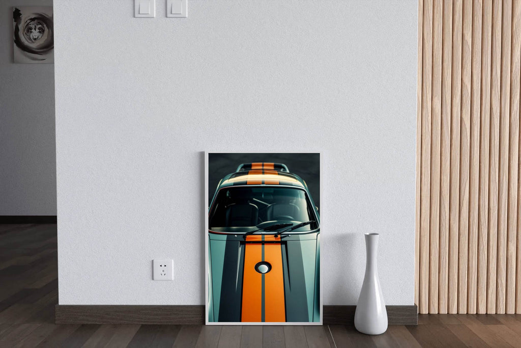 Ford Mustang GT500 Wall Art - beink online art store