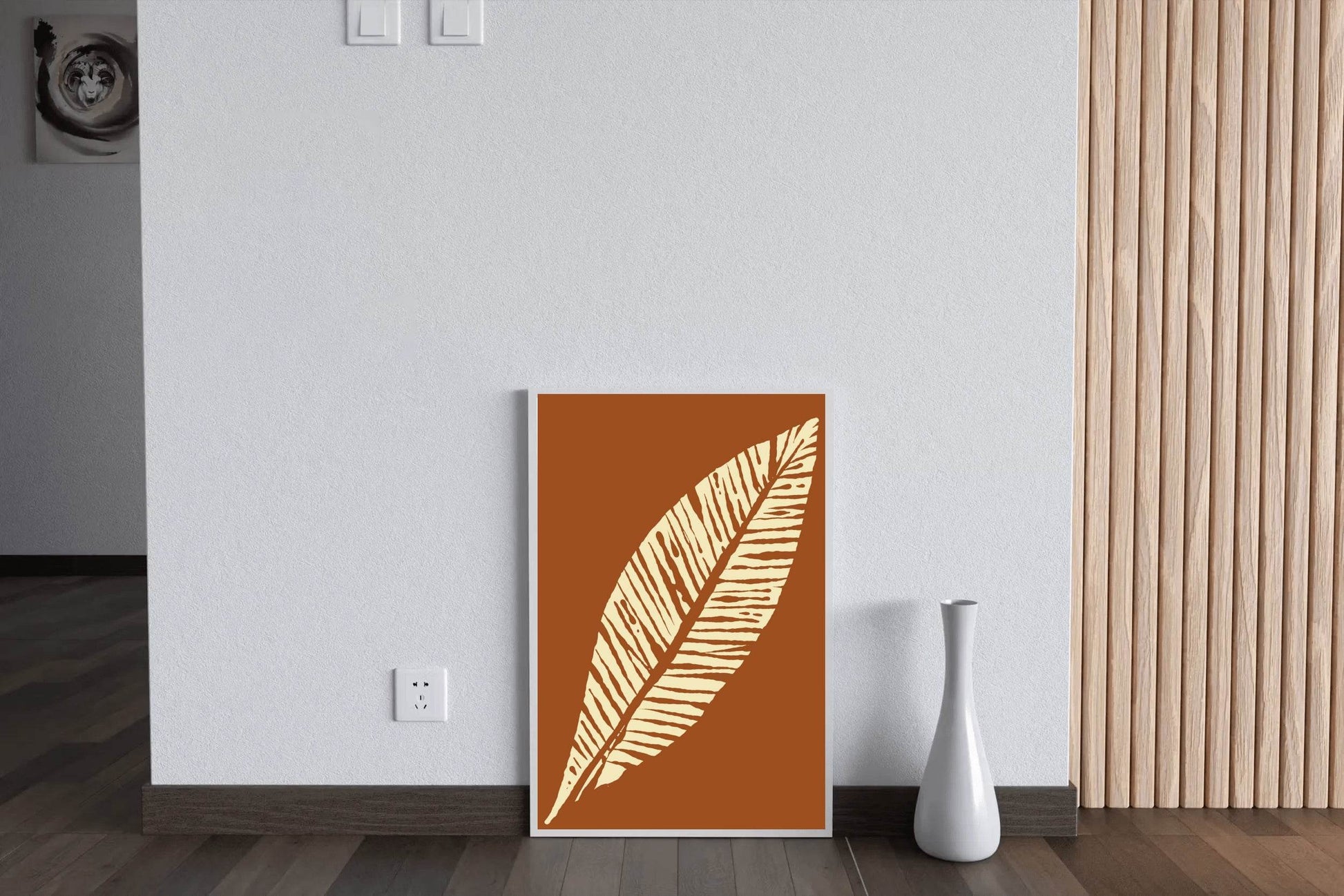 Fossils of Broad Leaved Plants Wall Art - beink online art store