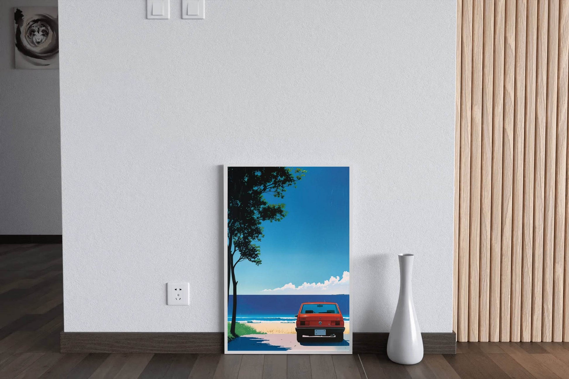 Old Car Wall Art - beink online art store