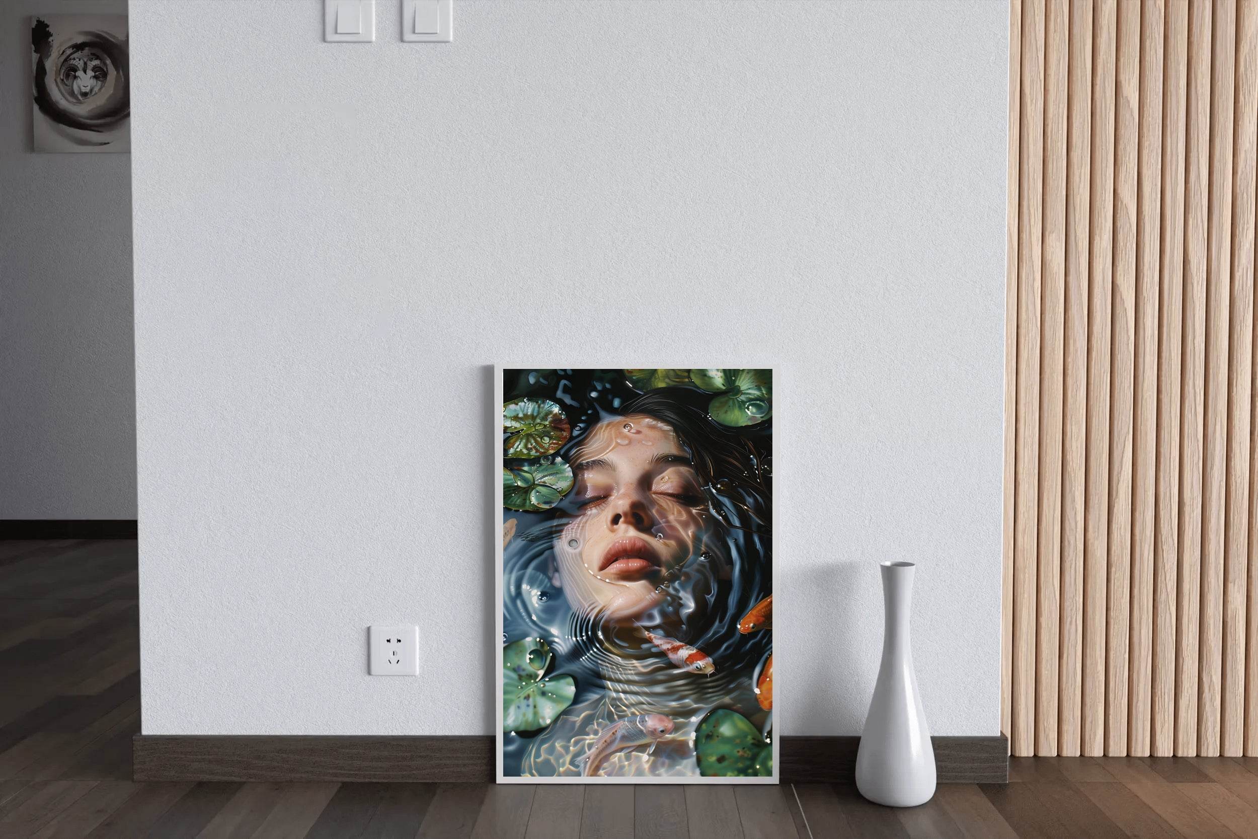 Aquatic Tranquility Modern Wall Art - beink online art store