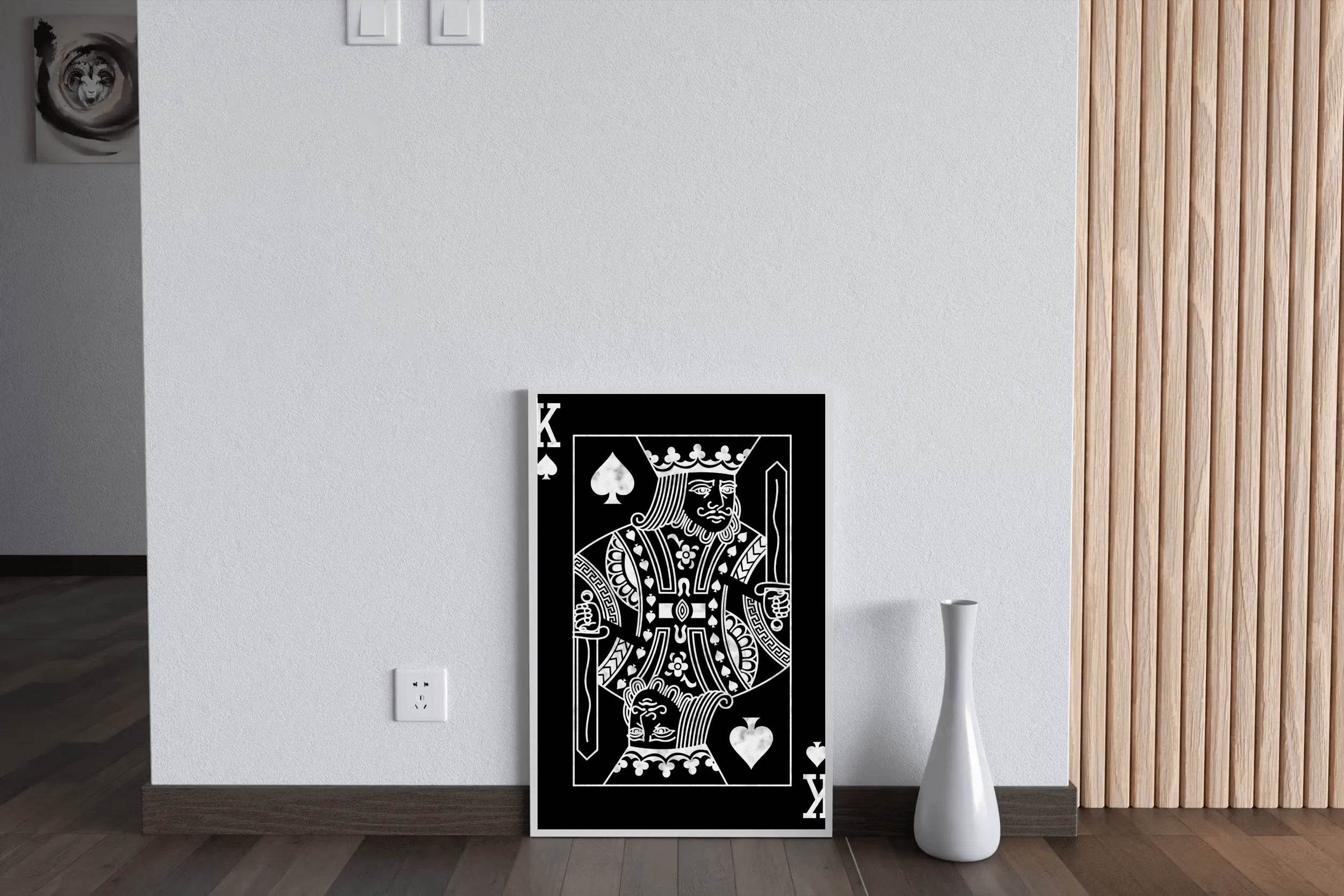 King of Spades Wall Art - beink online art store