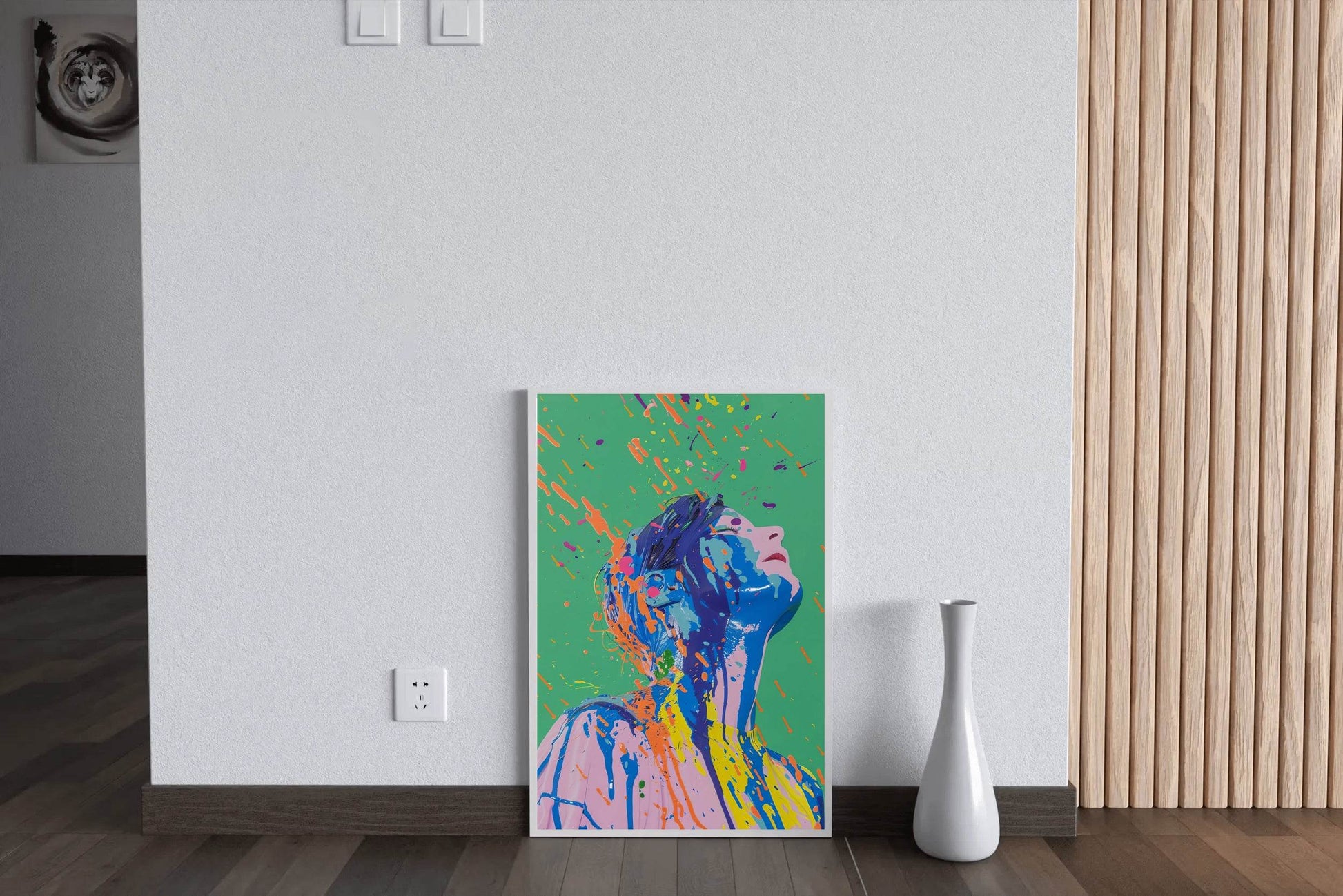 Splashed Dreams Modern Wall Art - beink online art store
