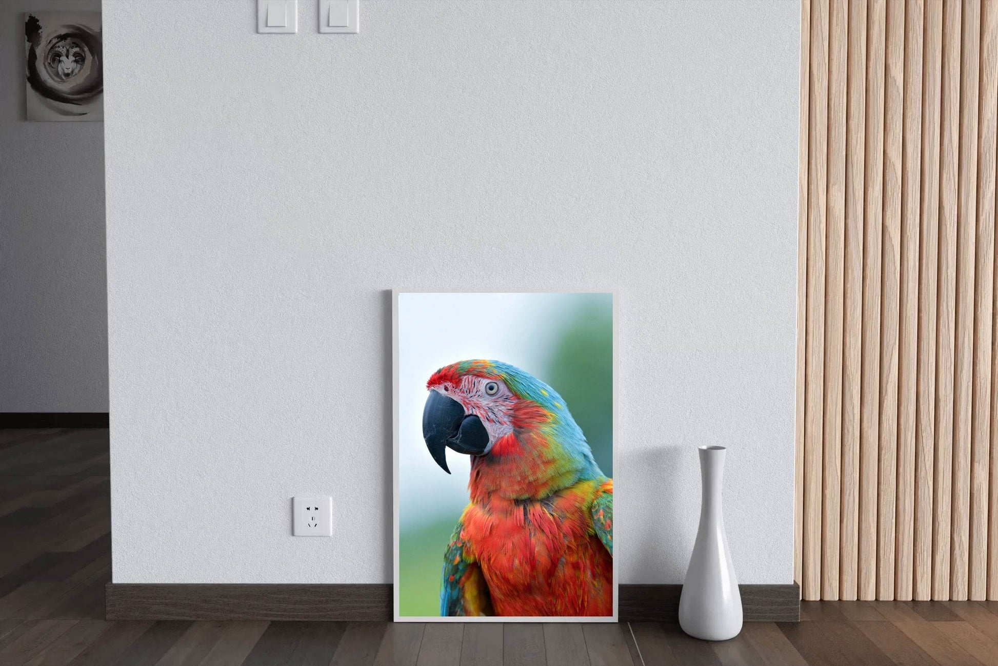 Beautiful Macaw Parrot Wall Art - beink online art store