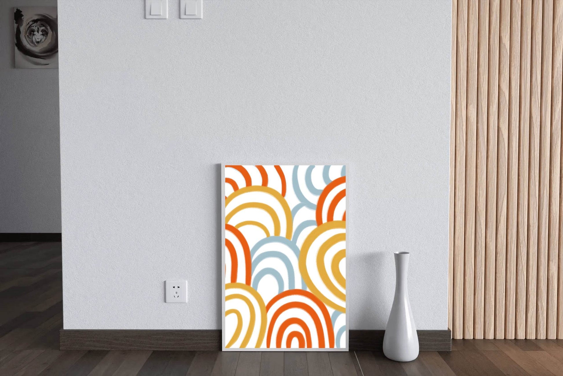 Colored Circles Wall Art - beink online art store