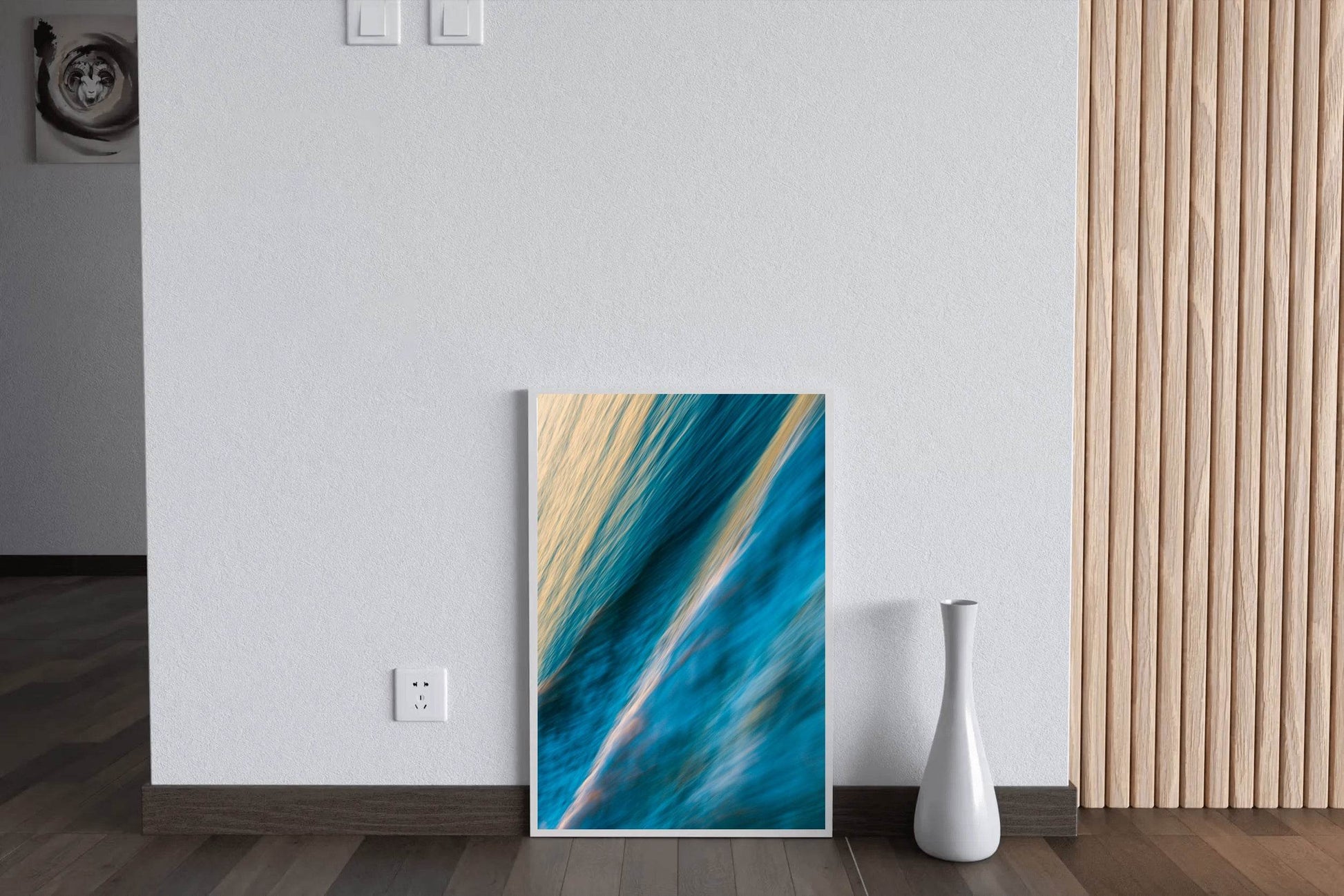 Sea Waves Abstract Wall Art - beink online art store