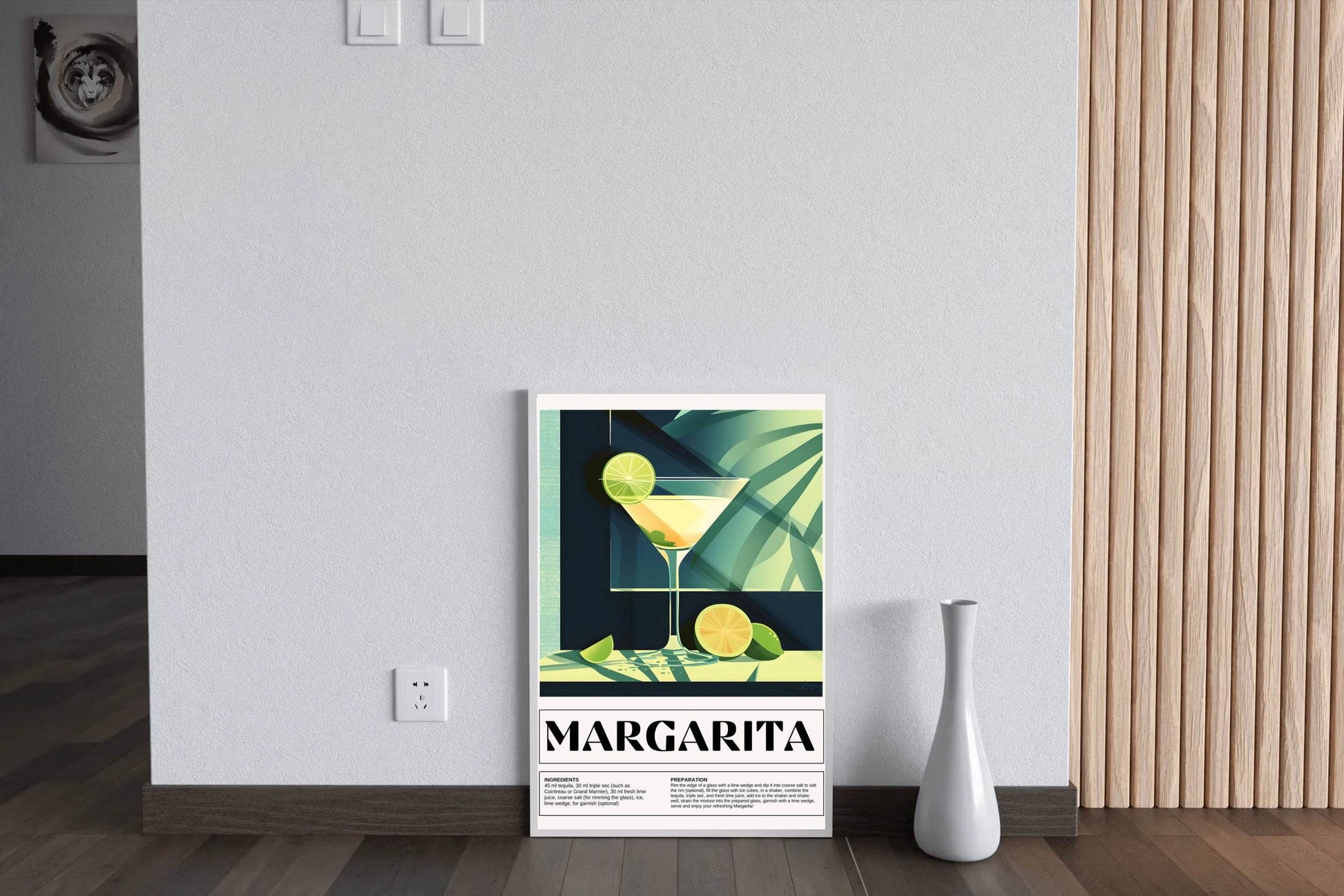 Classic Margarita Wall Art - beink online art store