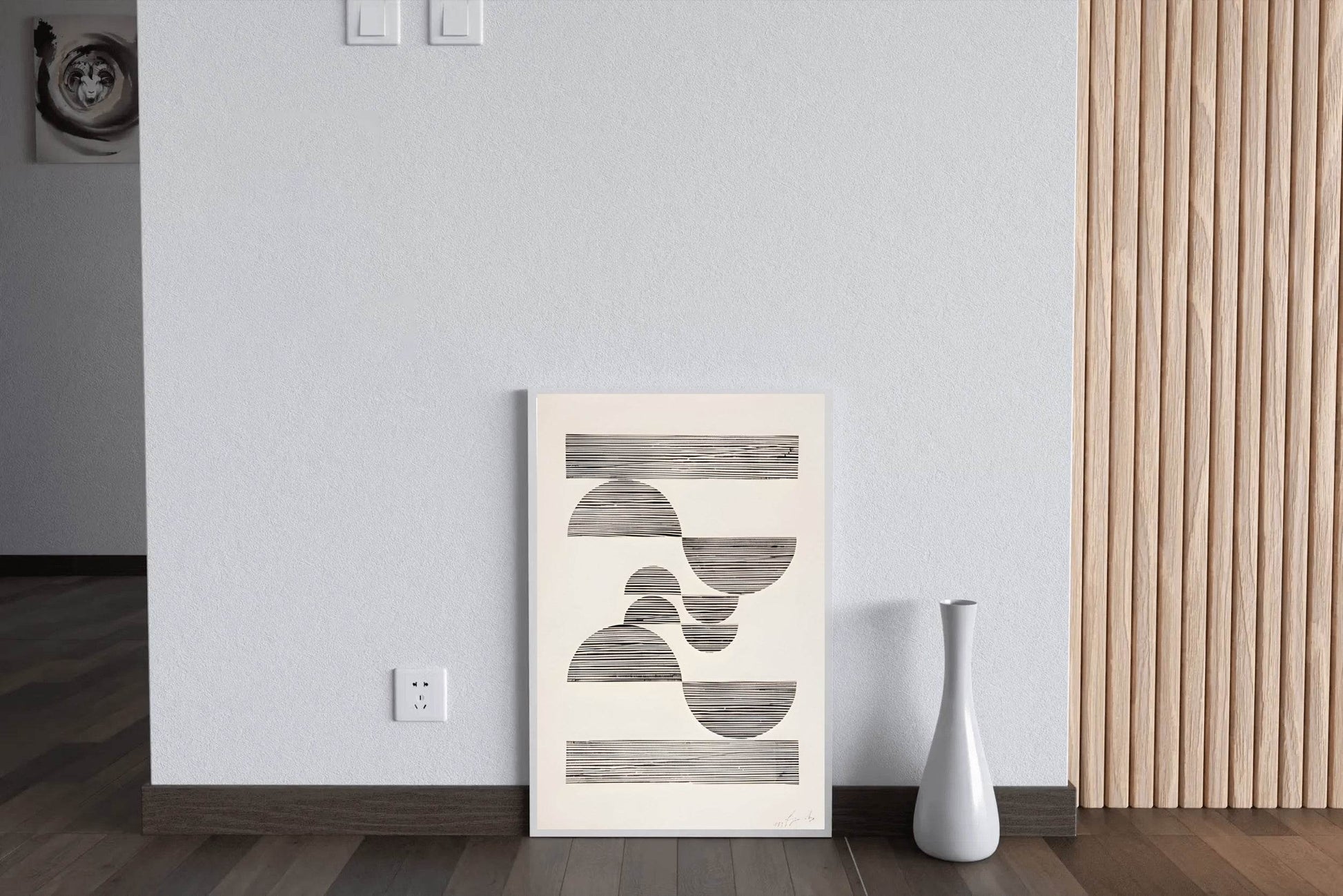Geometrical Alignment Modern Wall Art - beink online art store