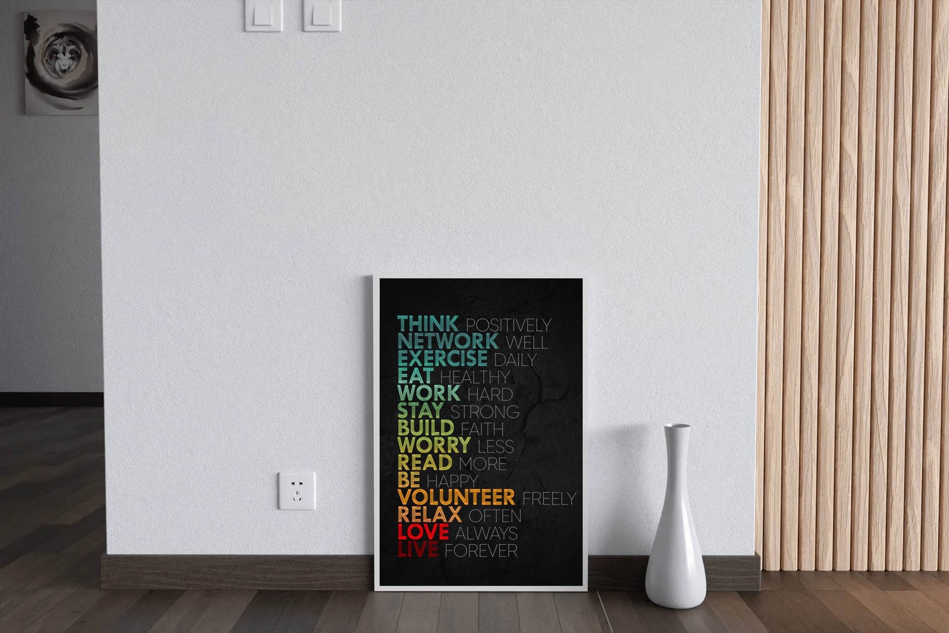 Life Hack Motivational Wall Art - beink online art store