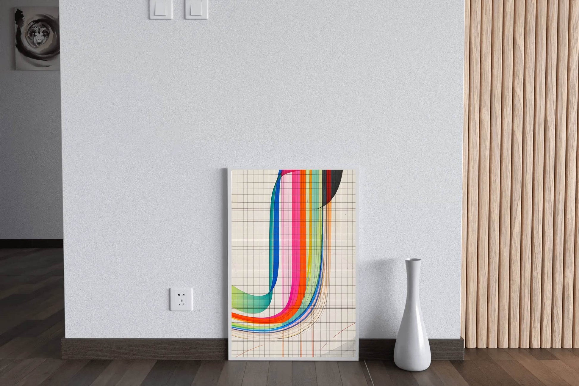 Rainbow Currents Digital Art - beink online art store