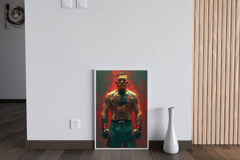 Master Flame Sports Aesthetic Wall Art Poster for Living Room, Home & Wall Decor | McGregor - beink online art store