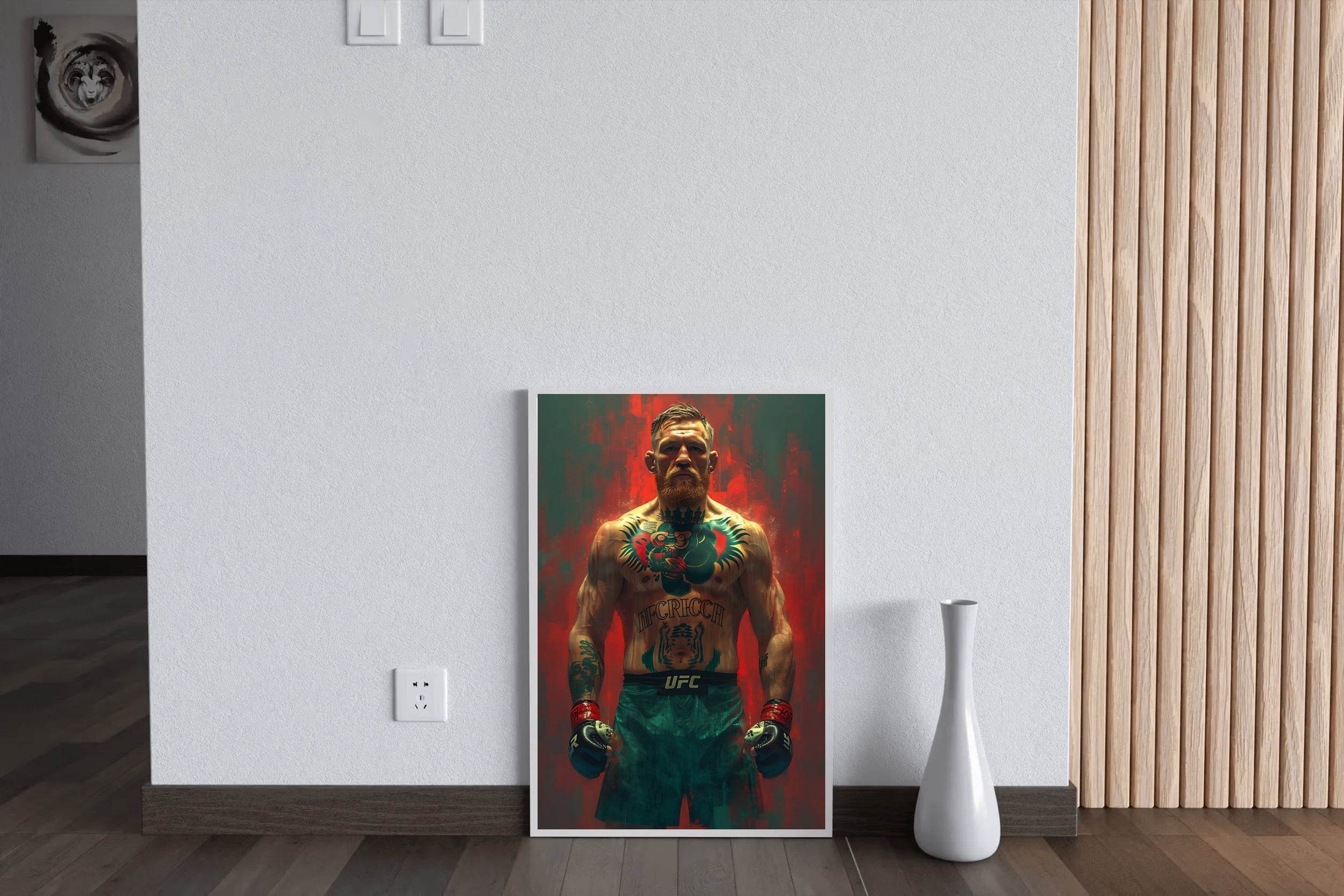 Master Flame Sports Aesthetic Wall Art Poster for Living Room, Home & Wall Decor | McGregor - beink online art store