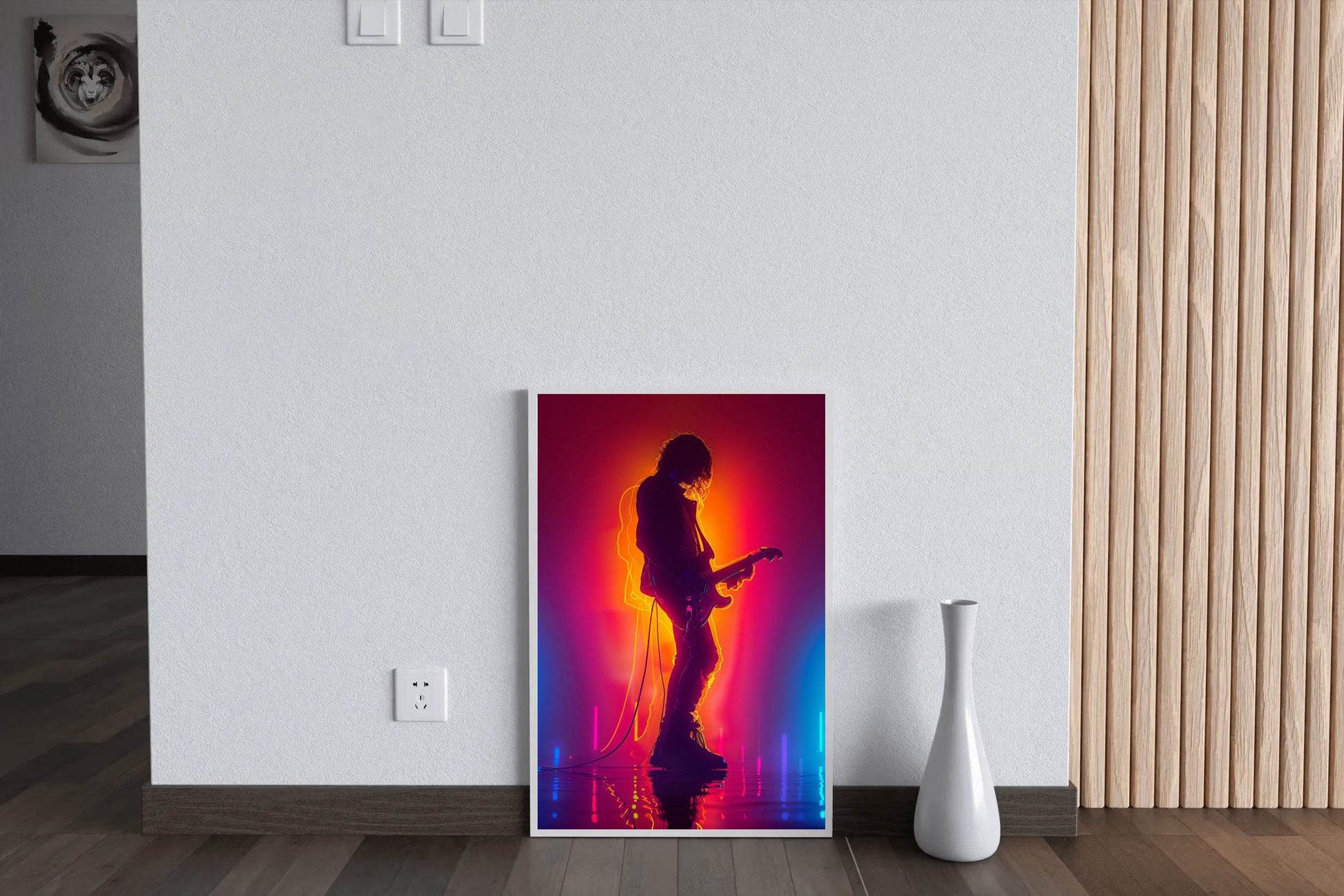 Guitarist In Concert Wall Art - beink online art store