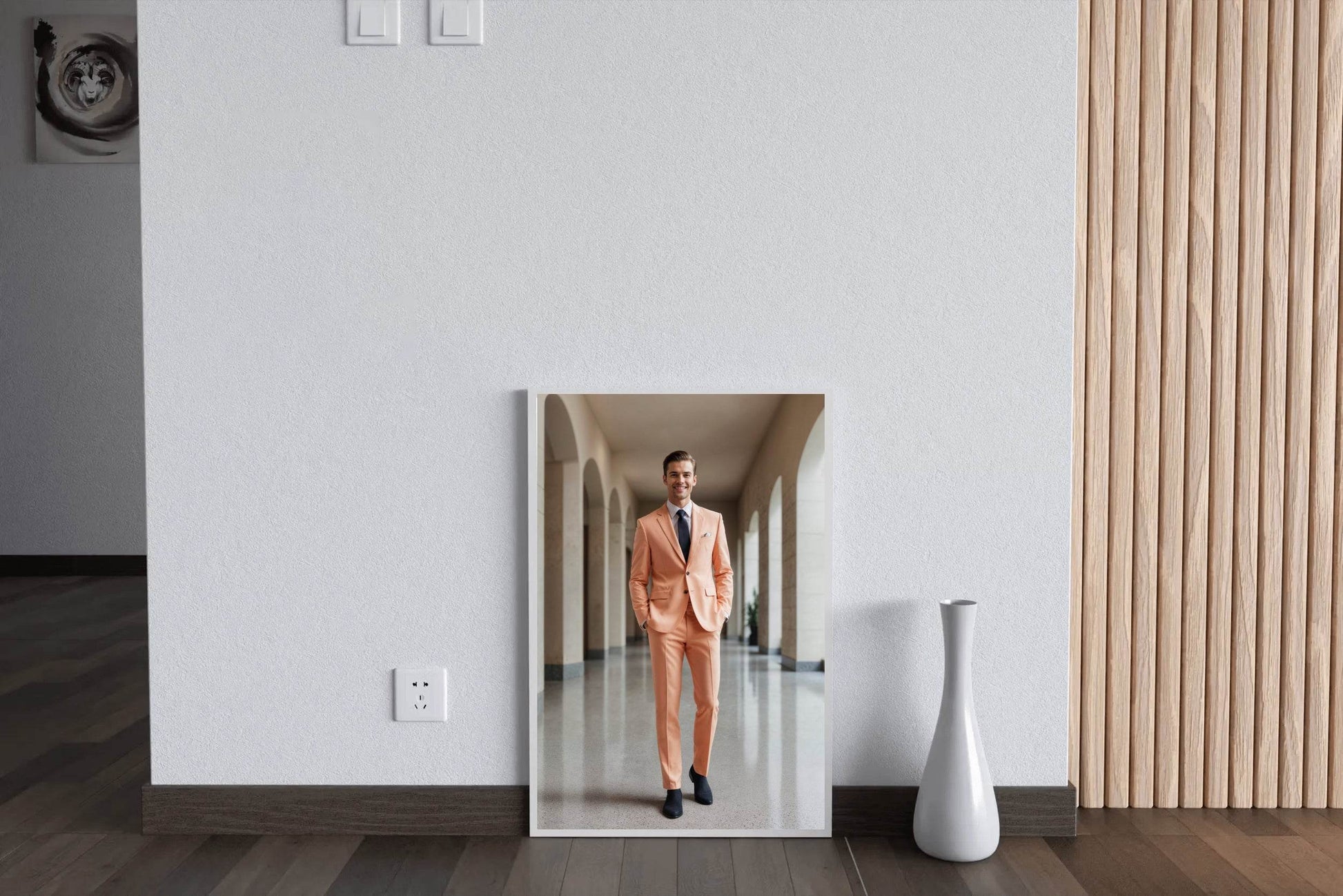 Men Formal Suit Wall Art - beink online art store