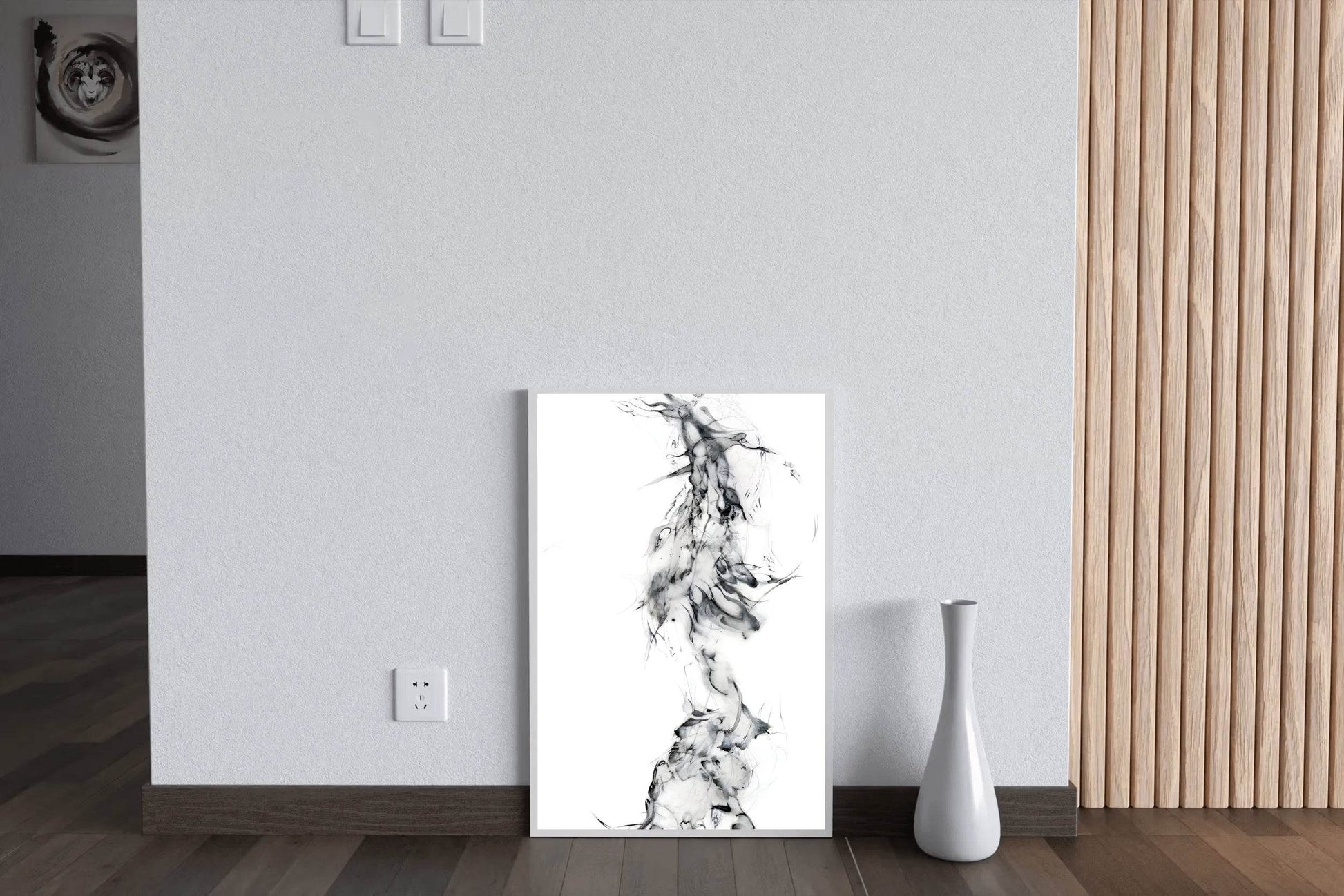 Smoke Transparent Background Wall Art - beink online art store