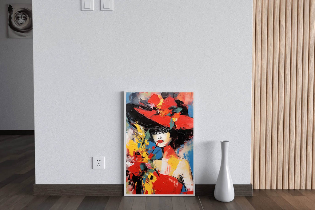Flower Bride Painting - beink online art store