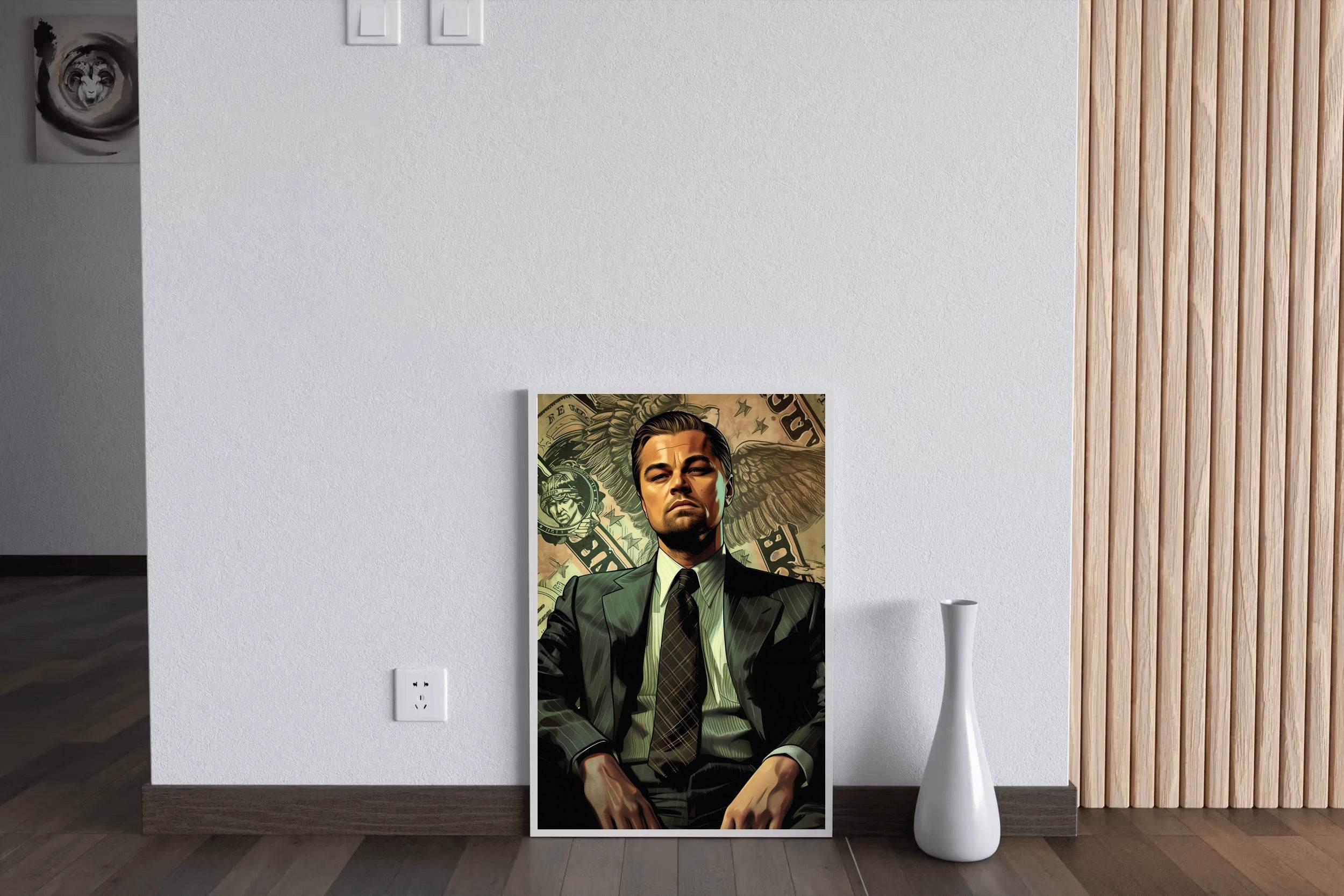 Leonardo DiCaprio Rich Look Wall Art - beink online art store