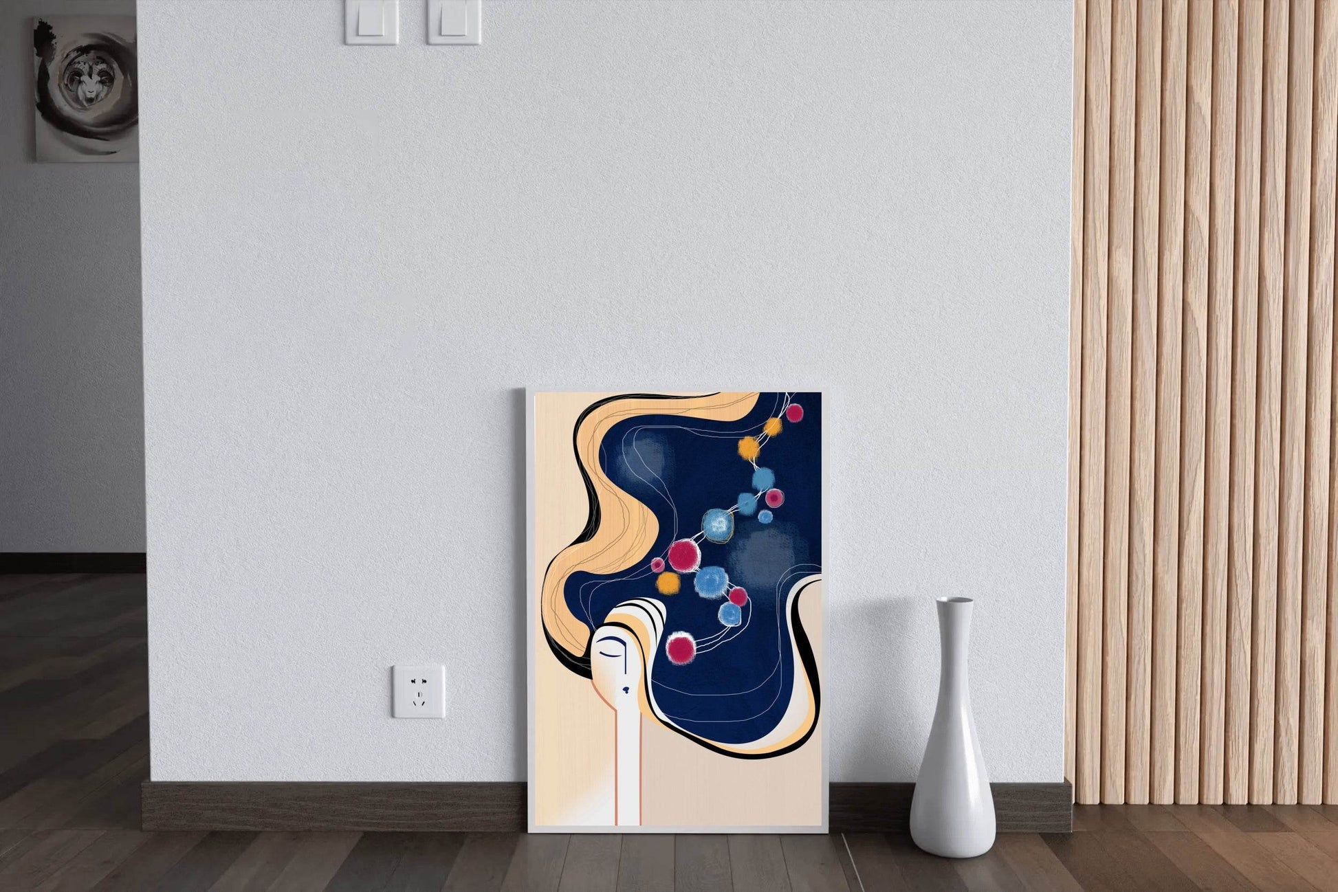 Women Thoughts Geometric Idealization Abstract Wall Art - beink online art store