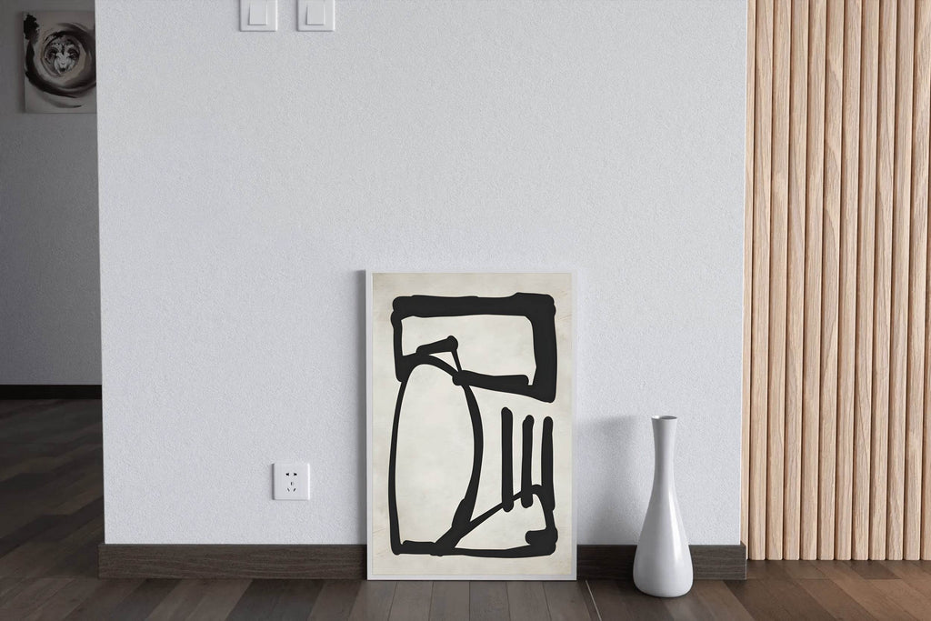 Geometric Glimpse Modern Wall Art - beink online art store