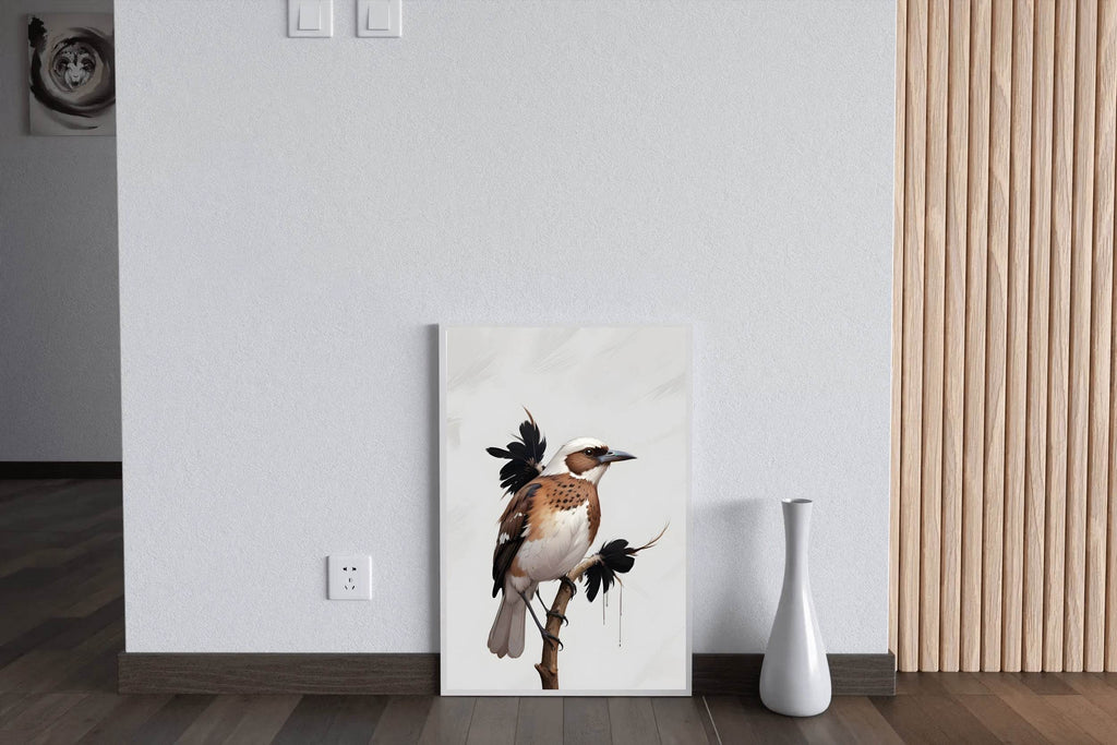 Painting of Kookaburra Bird Wall Art - beink online art store