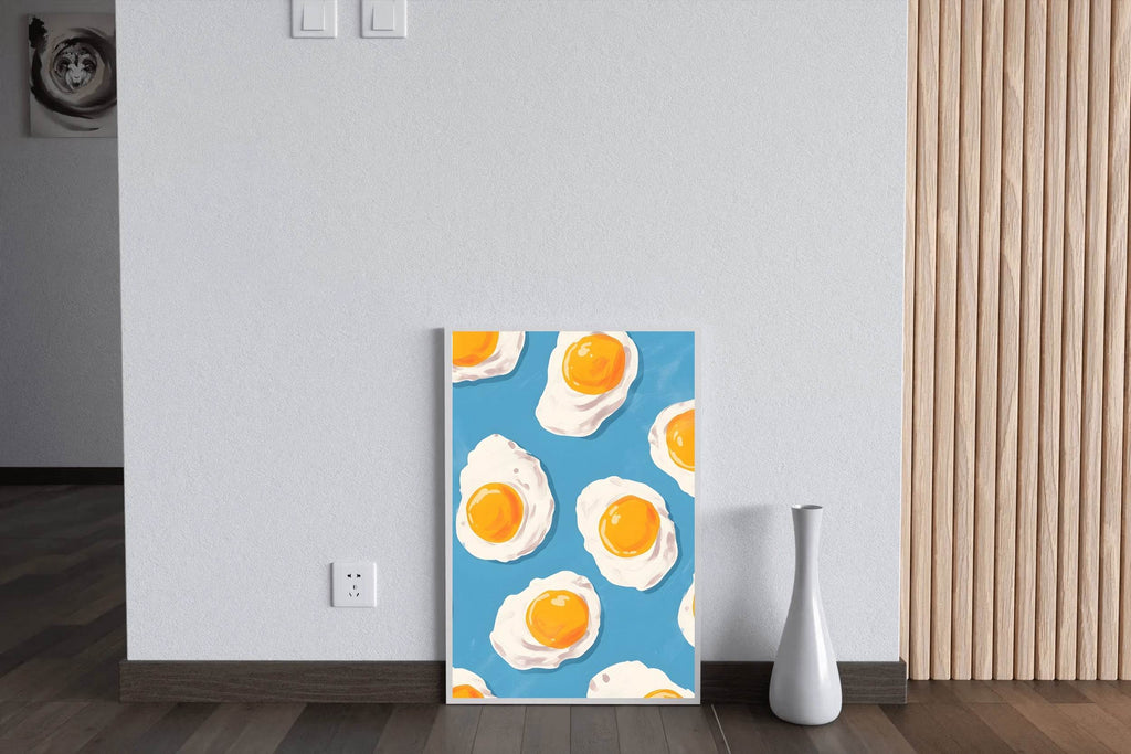 Fried Eggs Painting Digital Art - beink online art store