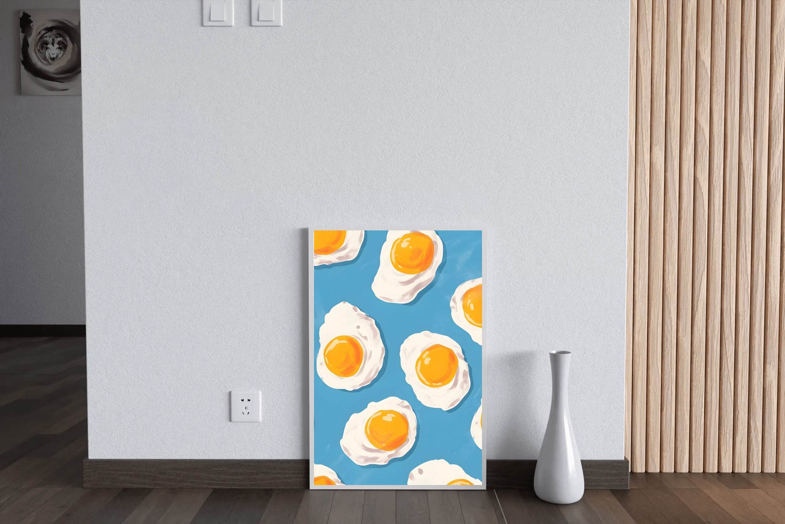 Fried Eggs Painting Digital Art - beink online art store