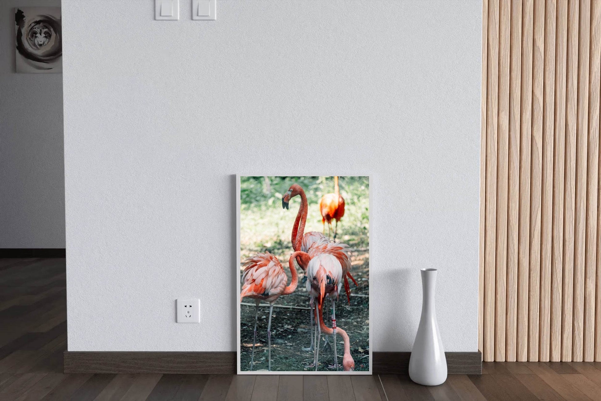 American Flamingo Animal Wall Art - beink online art store