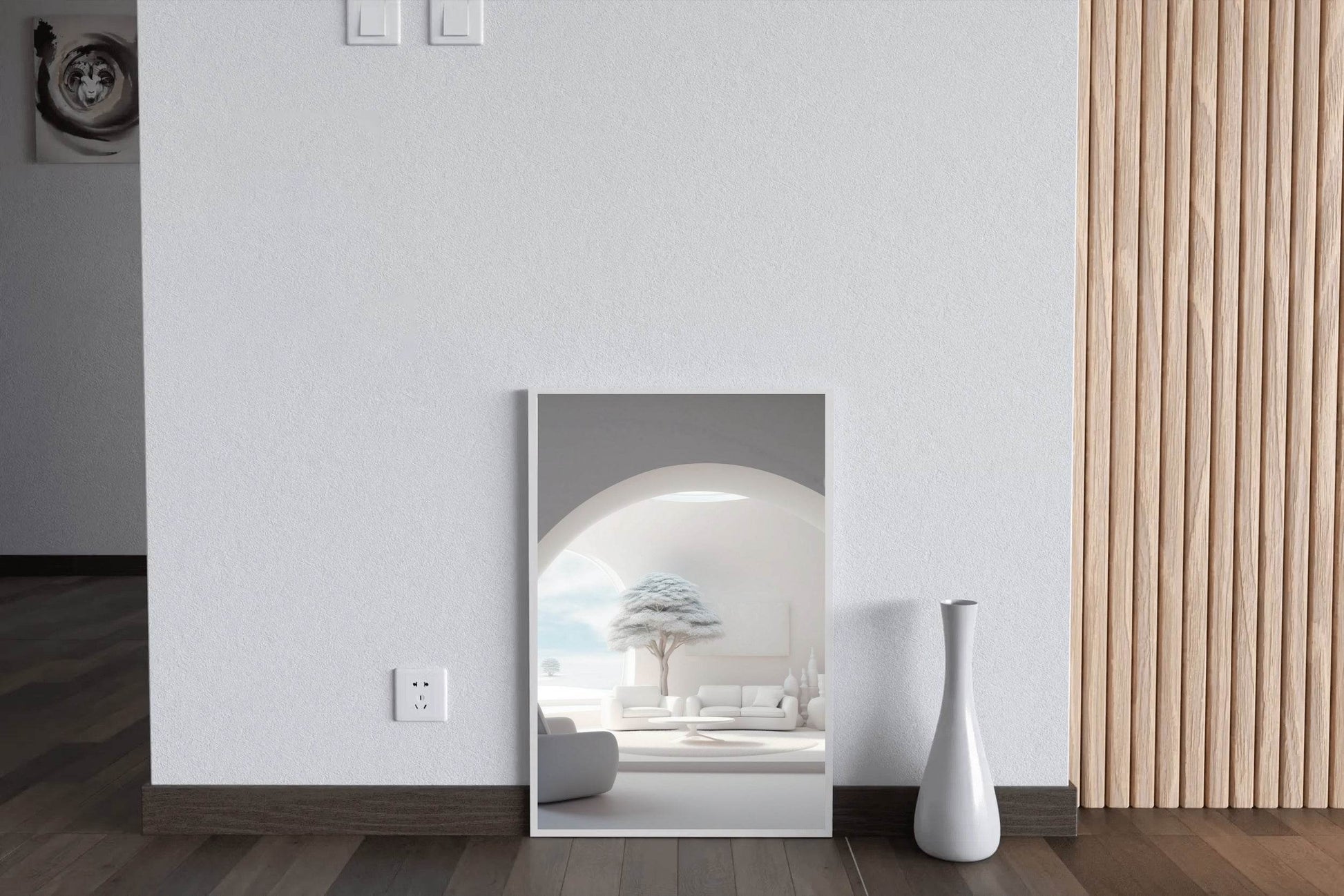 White Luxury Tree Wall Art - beink online art store
