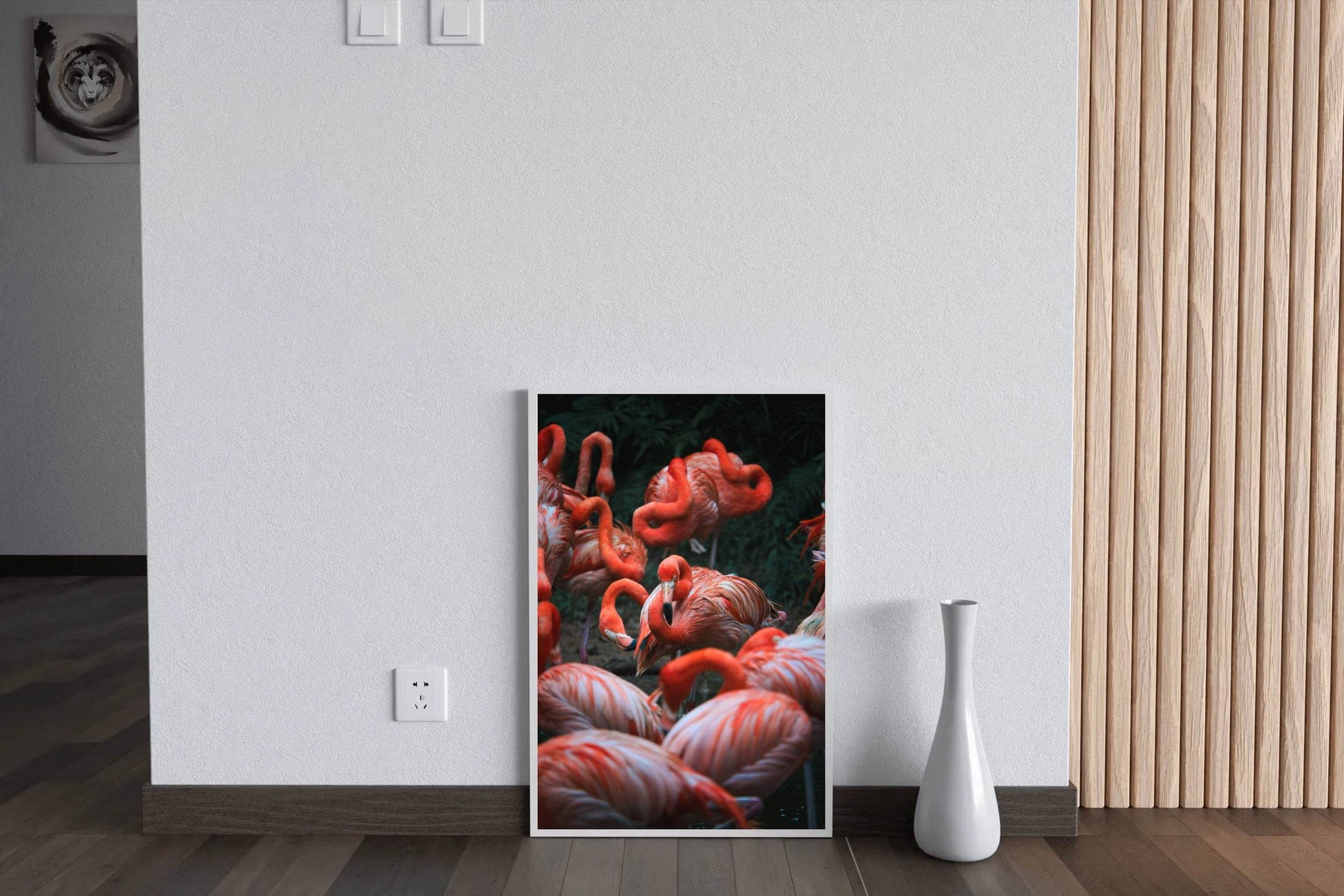 American Flamingo Bird Wall Art - beink online art store