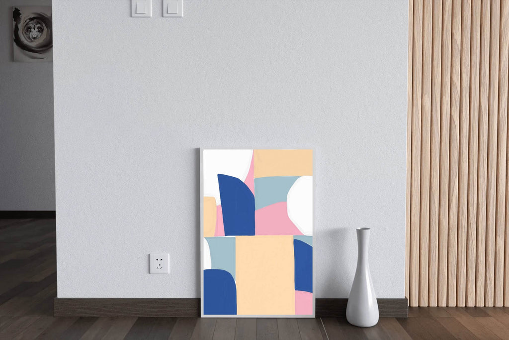 Abstract Geometric Shapes Wall Art - beink online art store