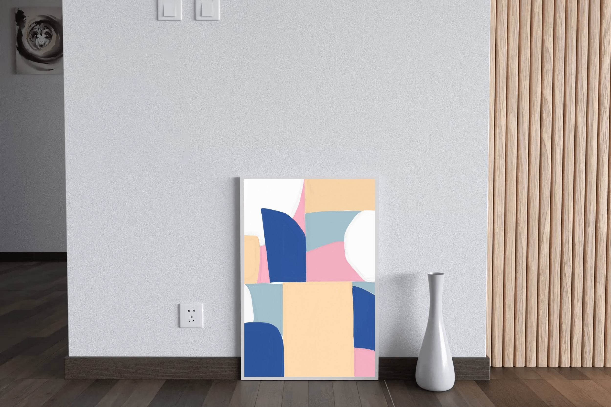 Abstract Geometric Shapes Wall Art - beink online art store