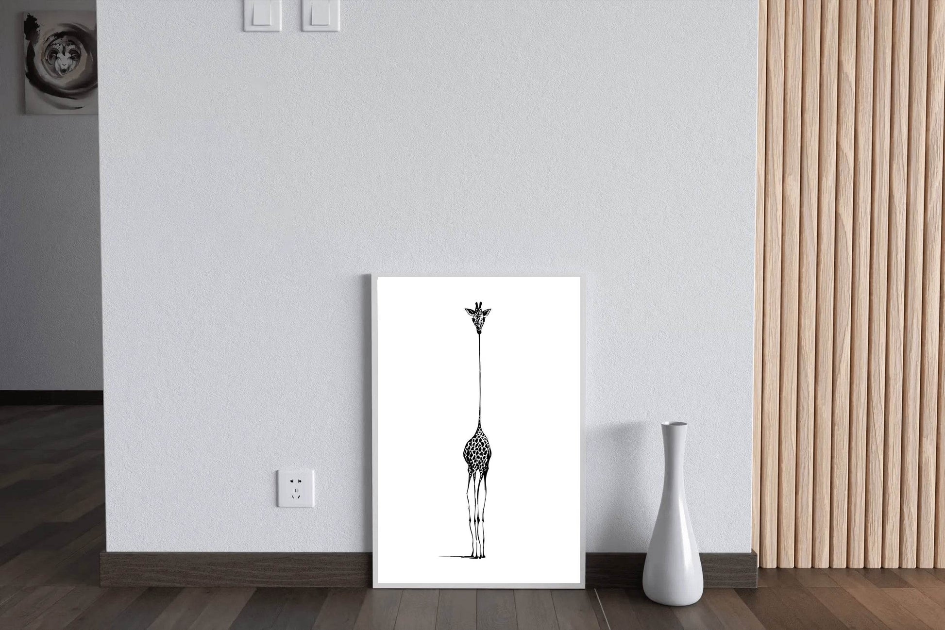 Giraffe- Isolated Observer Wall Art - beink online art store
