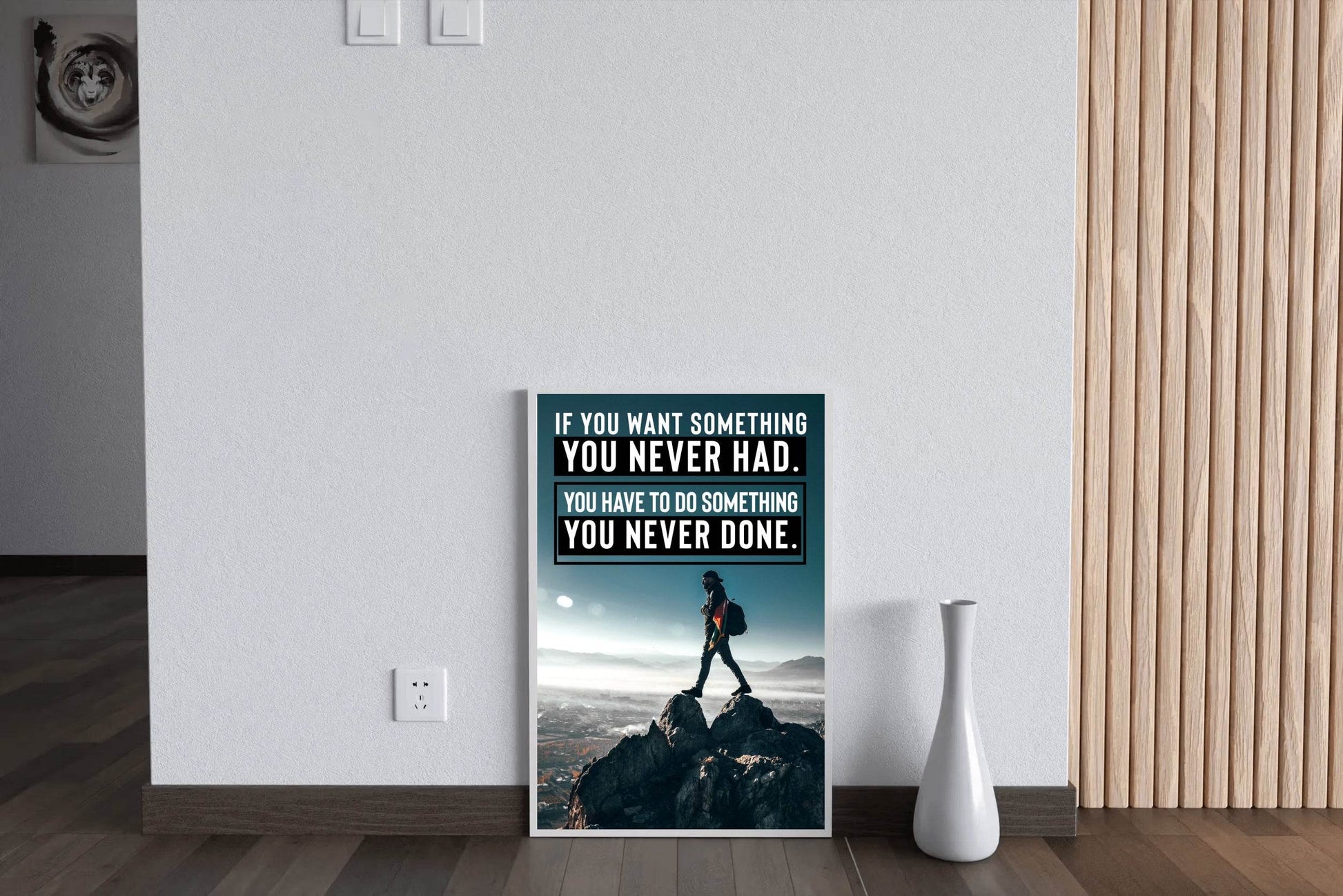 Do Something Quote Motivational Wall Art - beink online art store