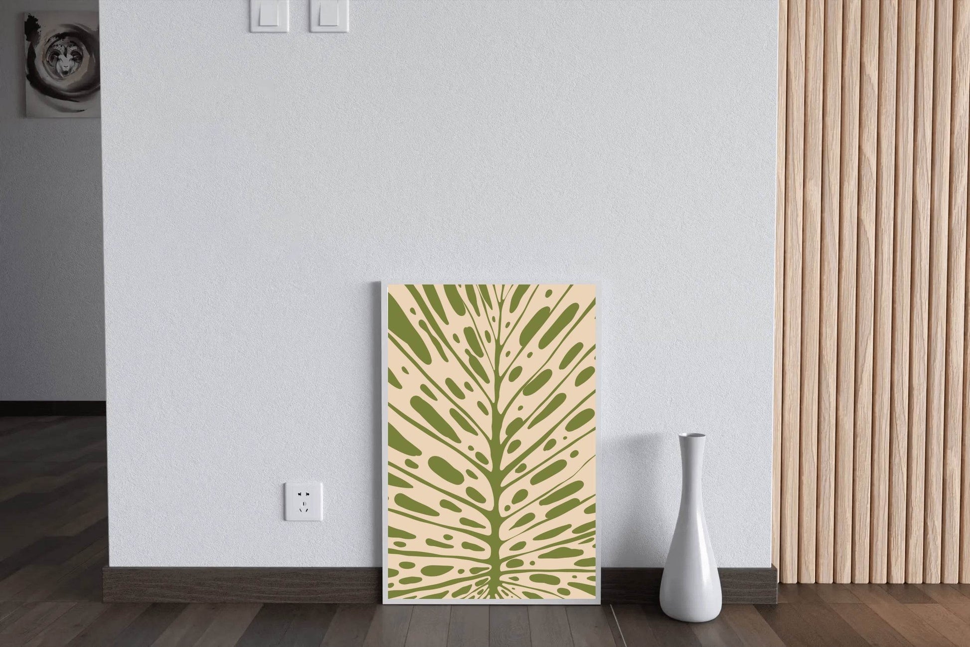 Abstract Foliage Leafy pattern ArtWork - beink online art store