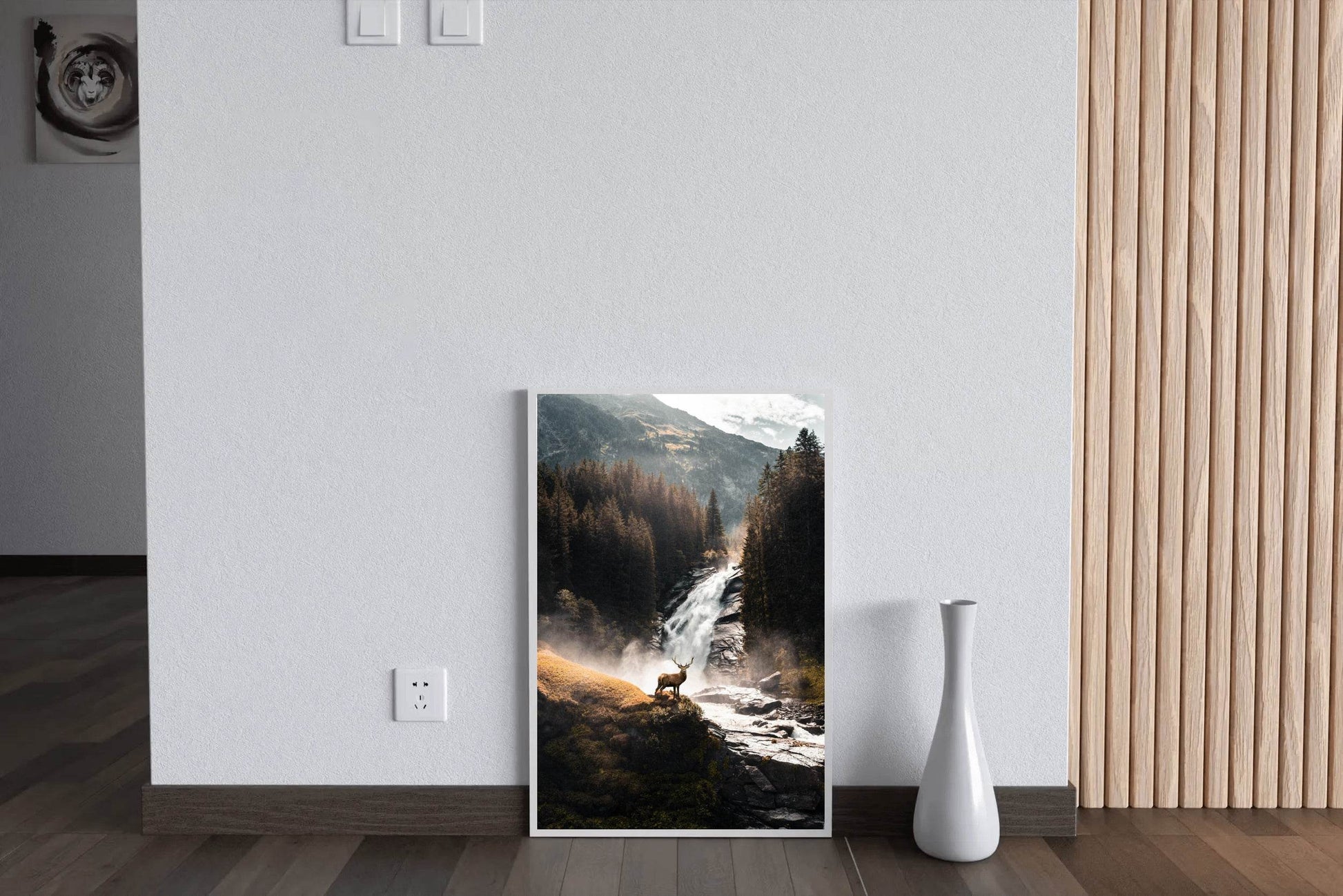 Scottish Red Deer Animal Wall Art - beink online art store