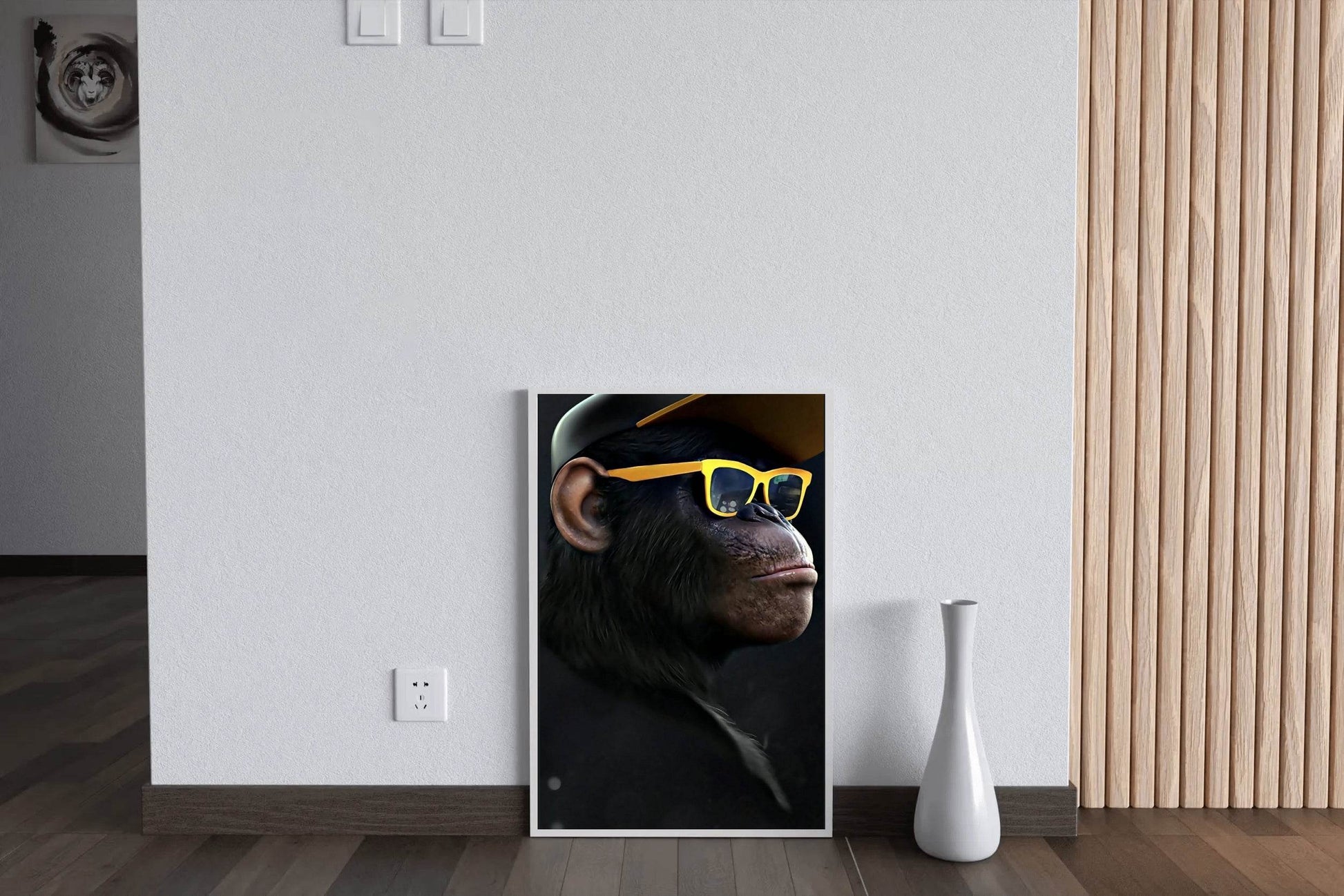 Gorilla With Sunglasses Wall Art - beink online art store