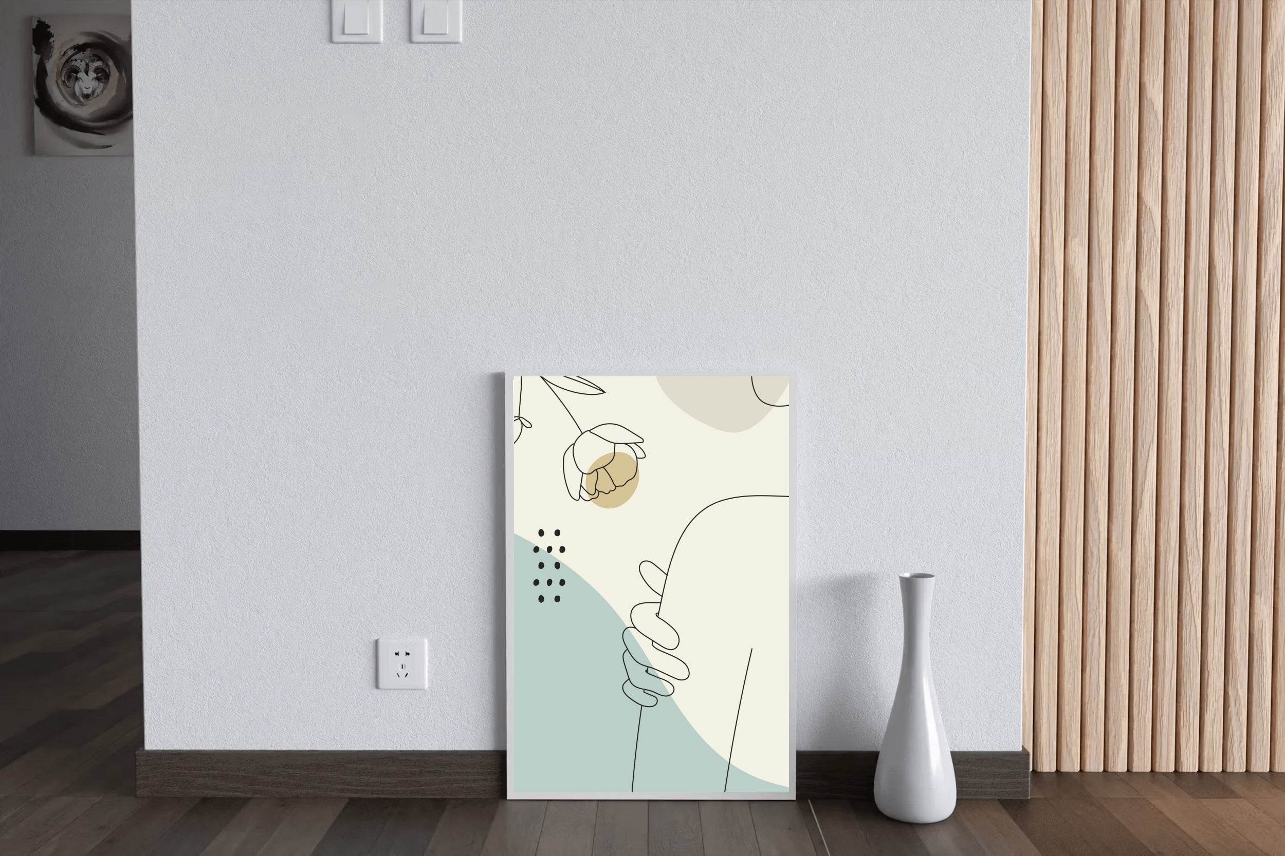 Emotional Woman Painting Wall Art - beink online art store