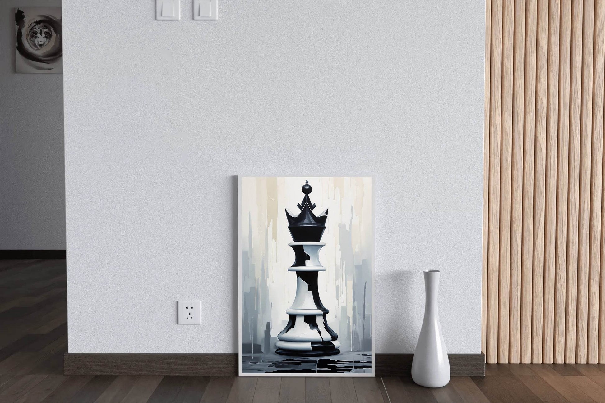 Chess Knight Picture Wall Art - beink online art store