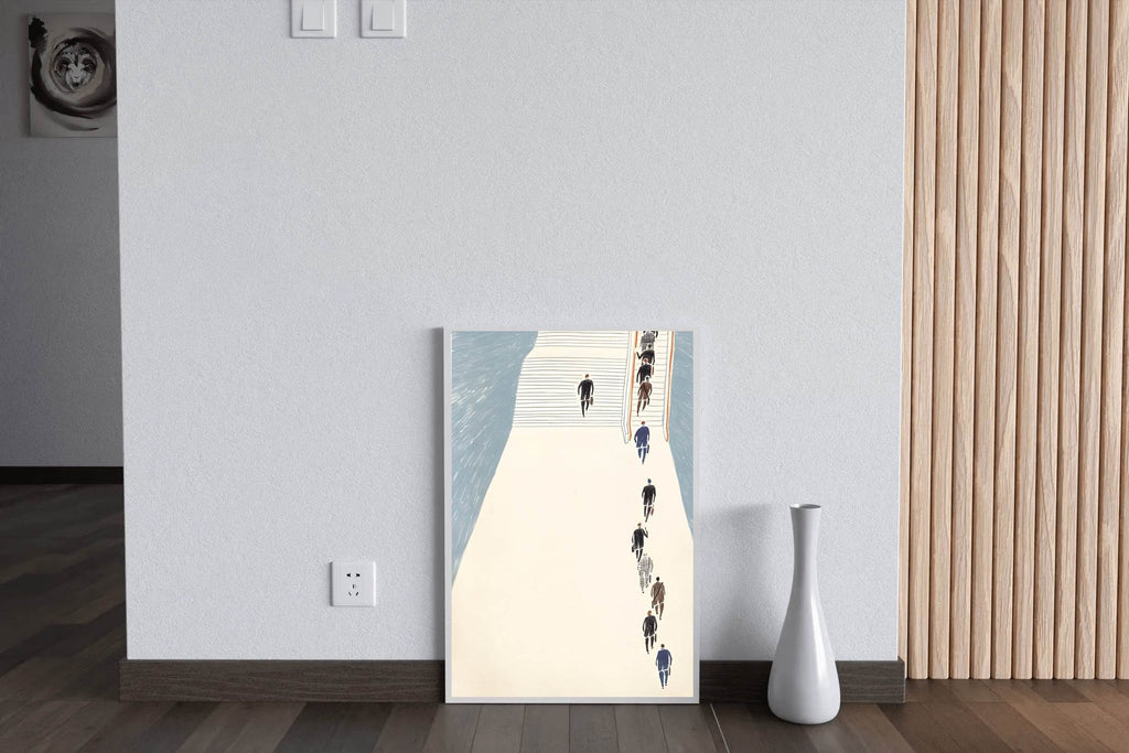 Endless Staircase - Sense of Daily Routine Wall Art - beink online art store