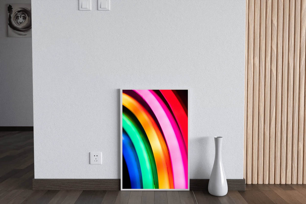Multicolor Lines Abstract Wall Art - beink online art store