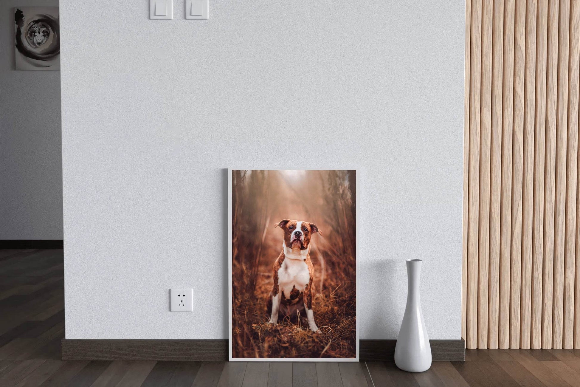 Picture of Standing Pit Bull Wall Art - beink online art store