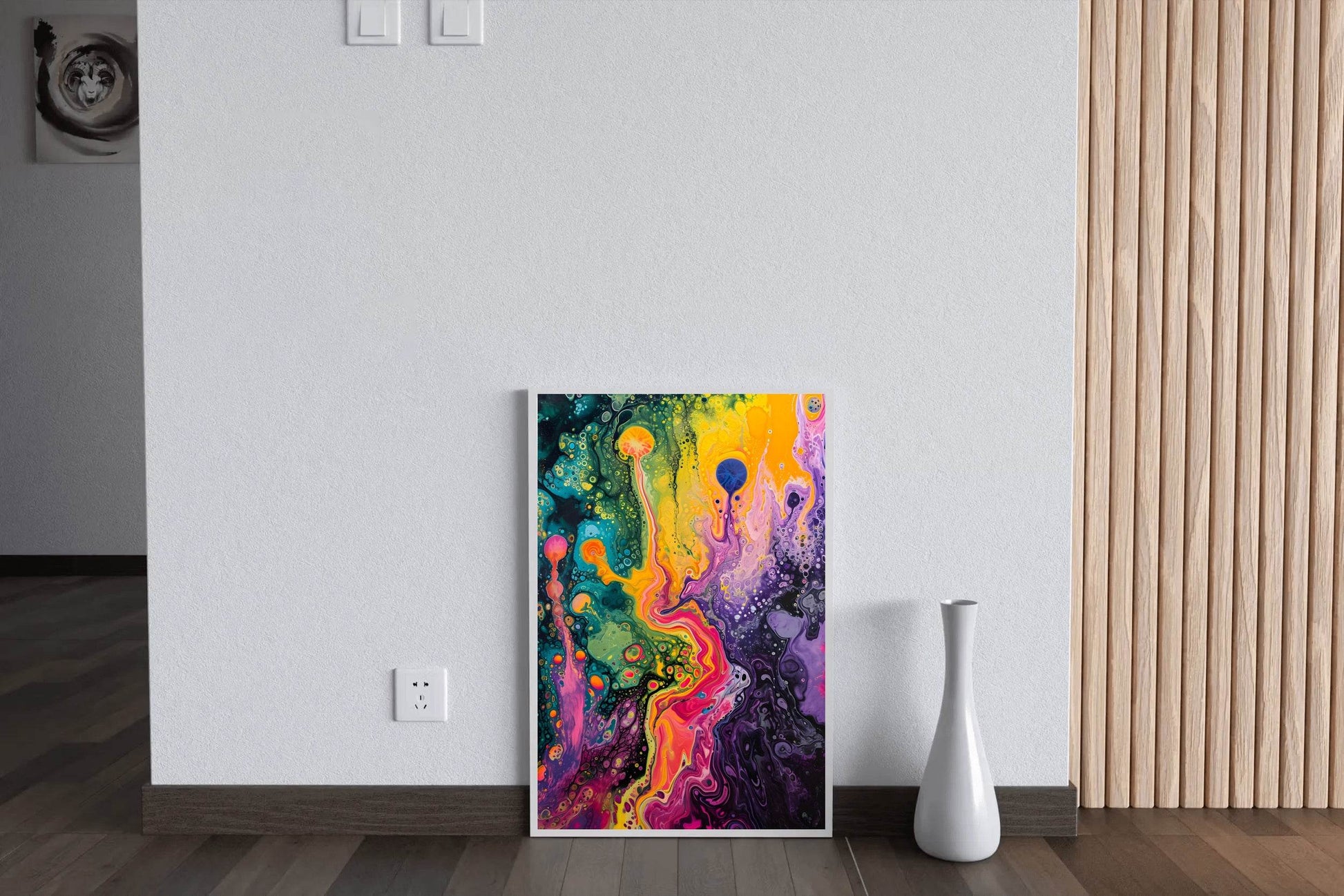 Abstract Psychedelic Dreamscape Wall Art - beink online art store