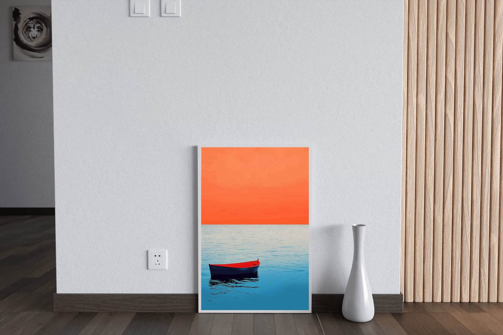 Boat Lost at Sea Wall Art - beink online art store