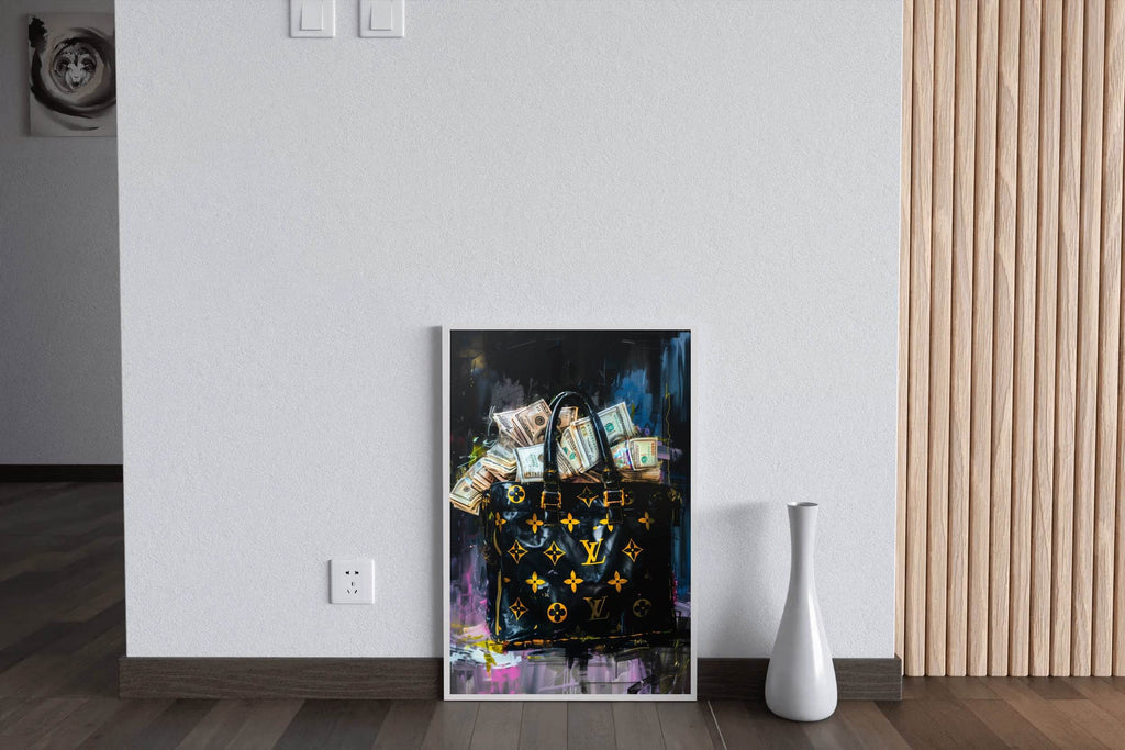 Bag Full of Money Wall Art - beink online art store