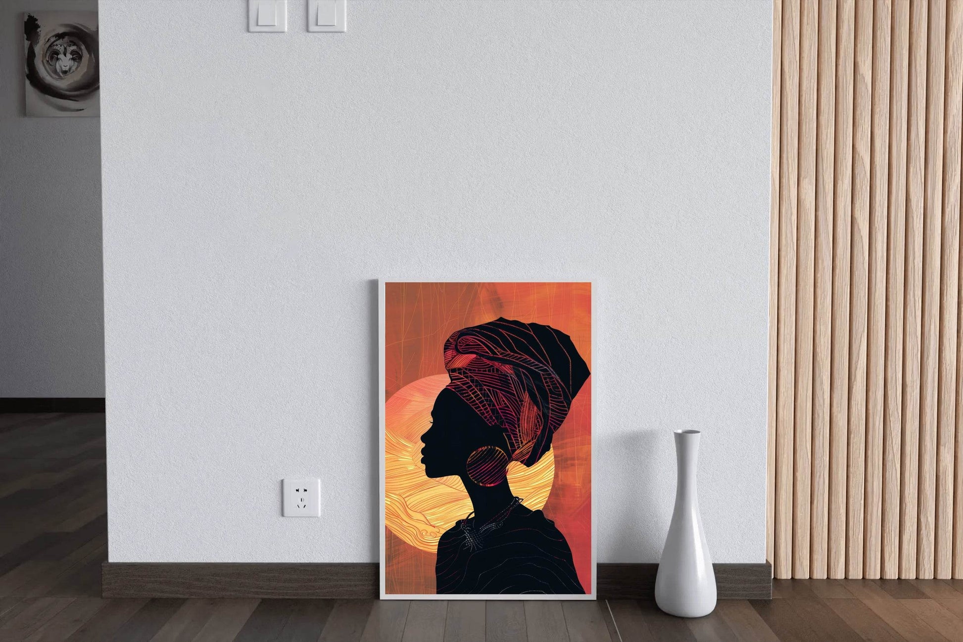 Black Woman Wall Art - beink online art store