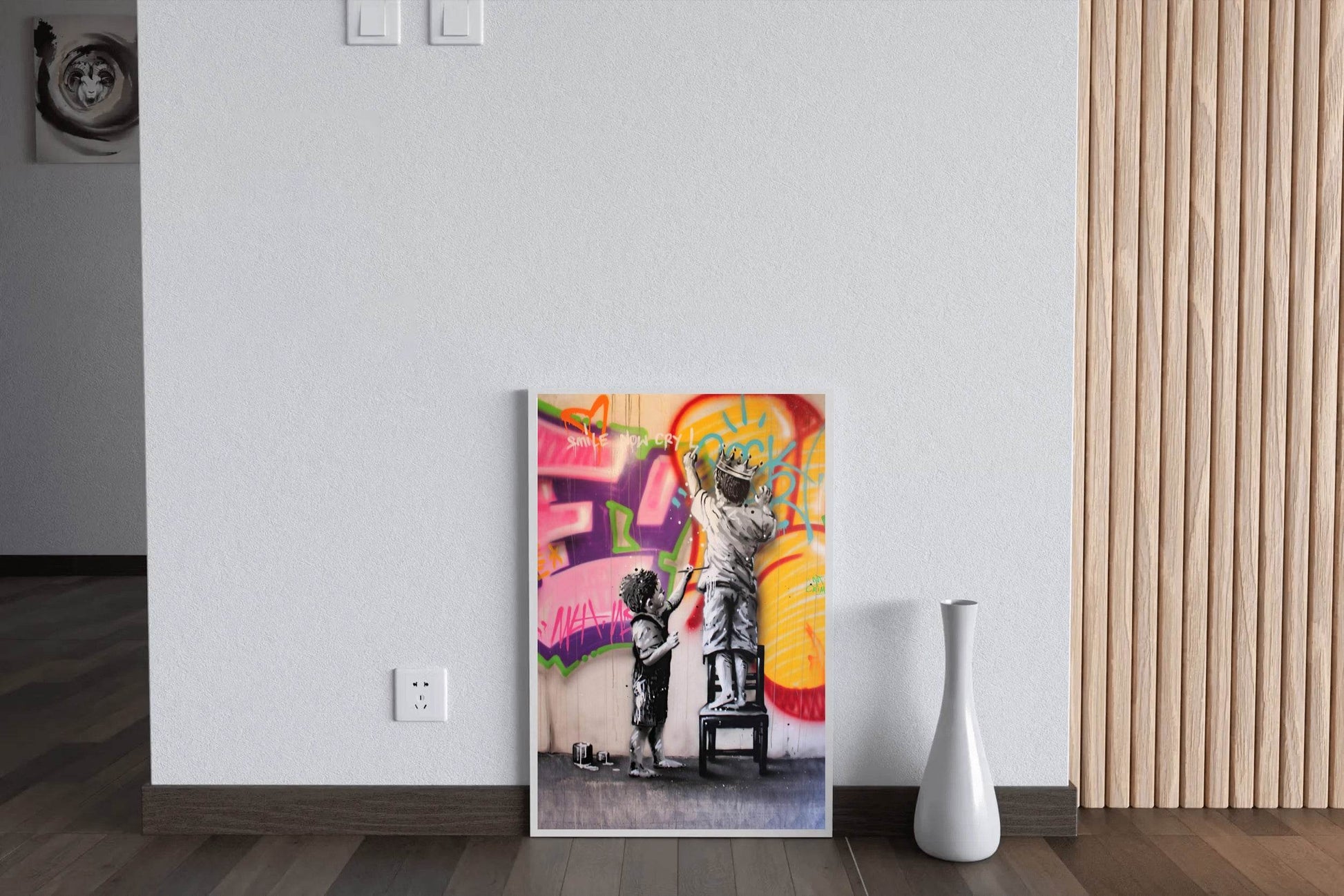 Kids Painting- Mixed Emotions Motivational Wall Art - beink online art store