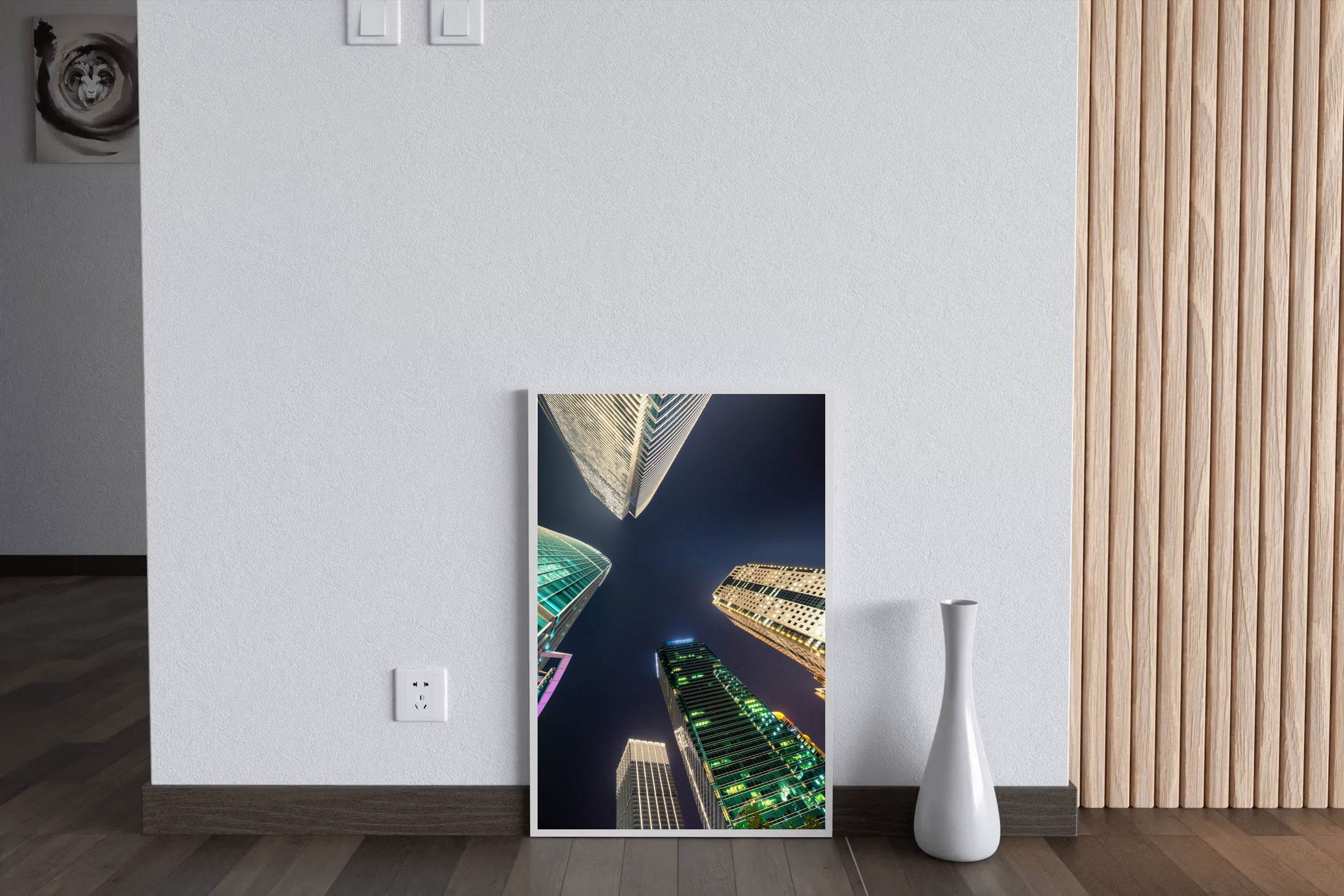 Illuminated Urban Heights Wall Art - beink online art store