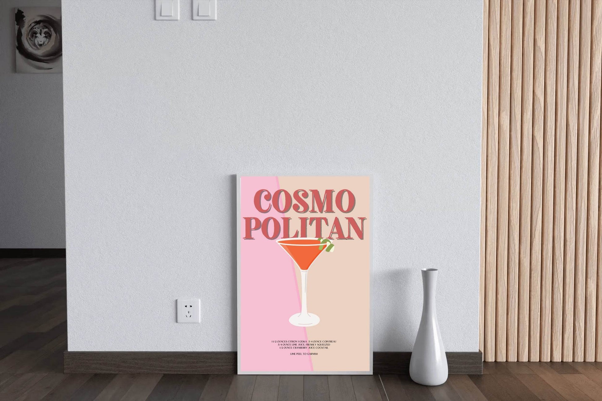 Cosmon Politan Cocktail Wall Art - beink online art store